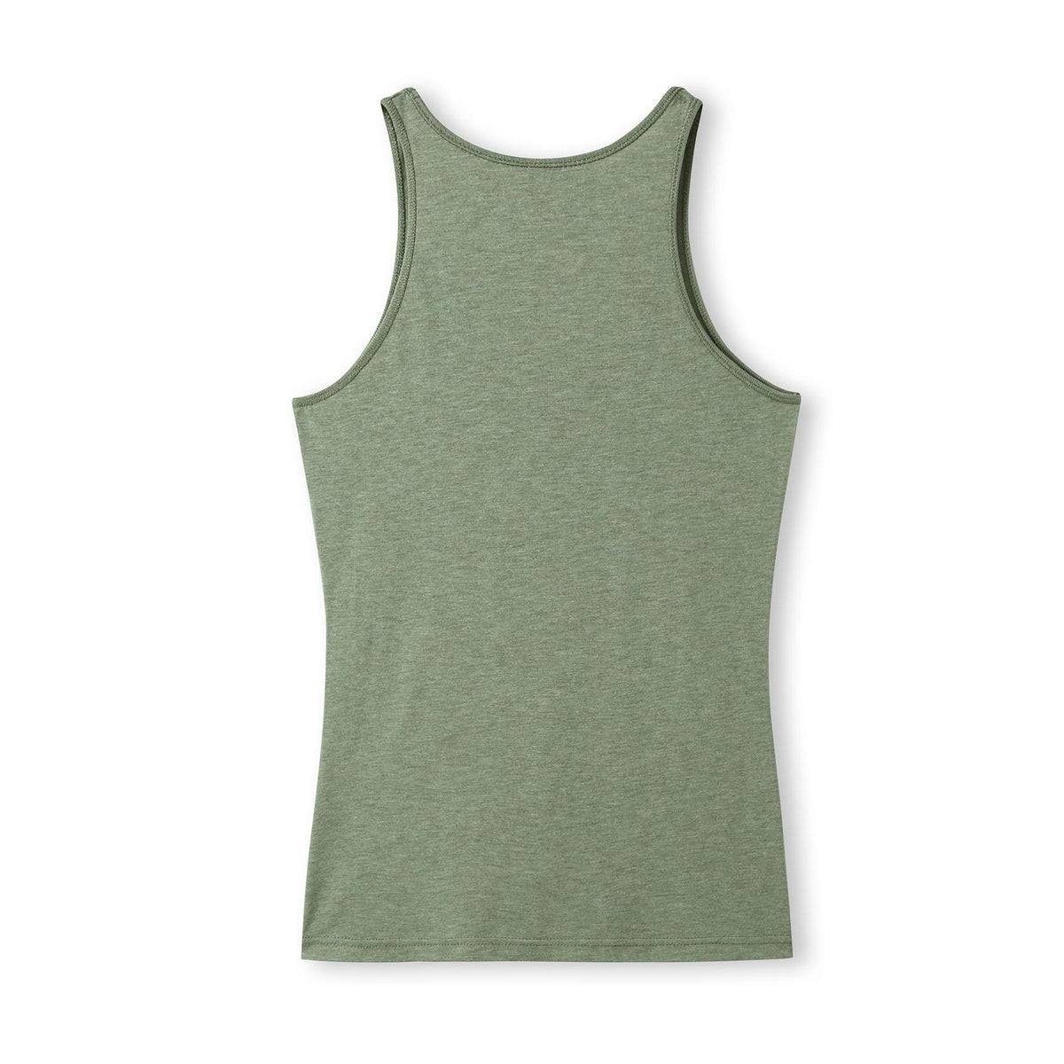 Womens American Style Singlet - Mint Marl - Back