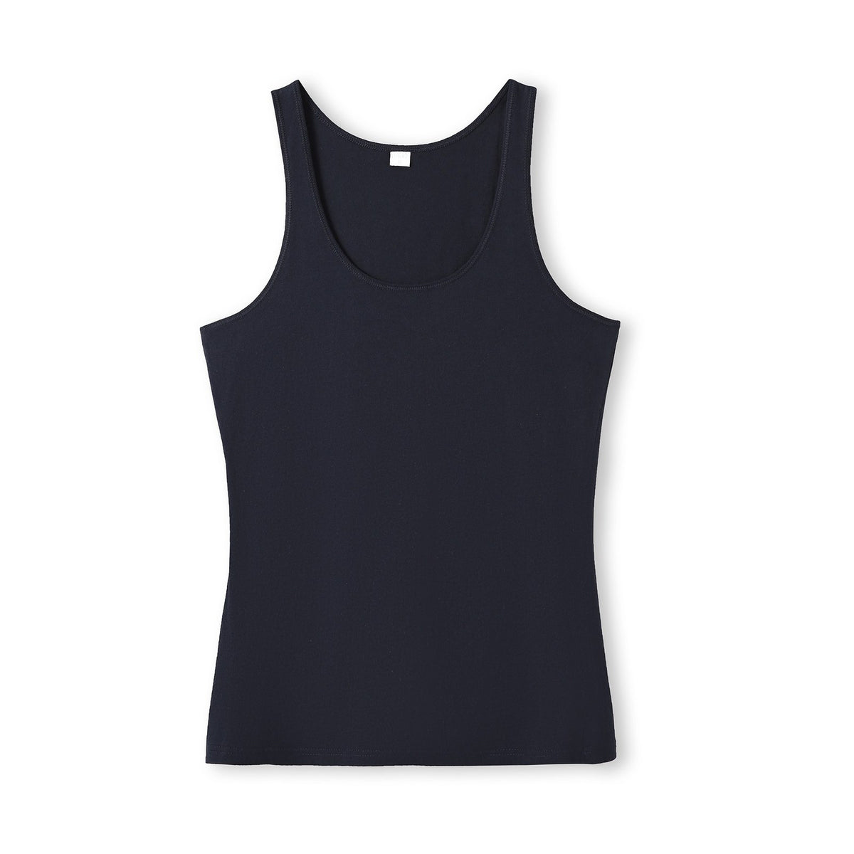 Womens American Style Singlet - Navy Blue - Front