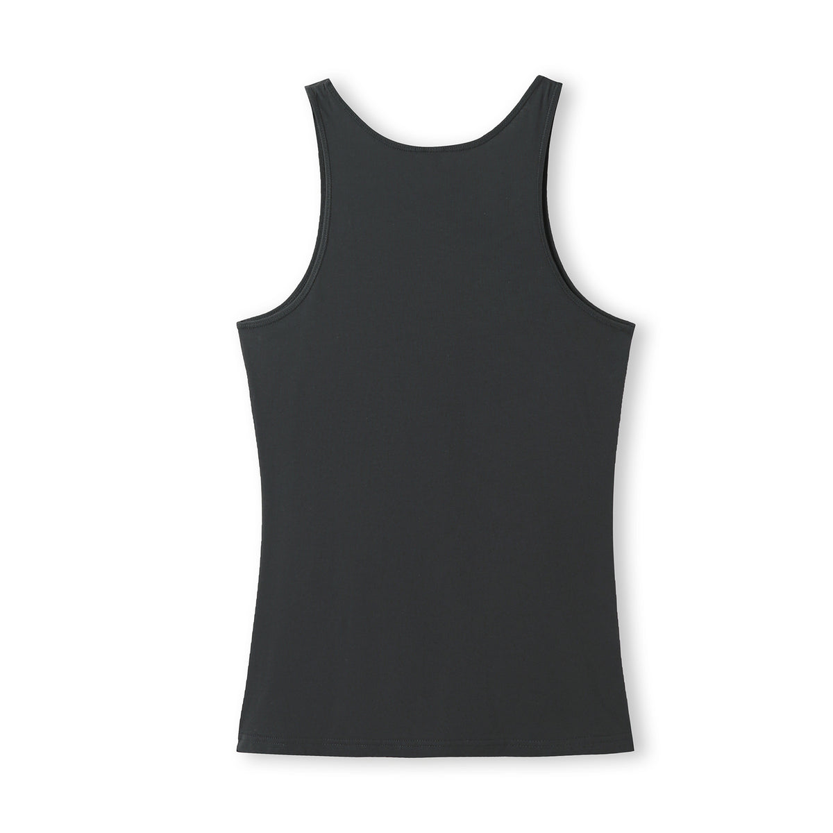 Womens American Style Singlet - New Charcoal - Back