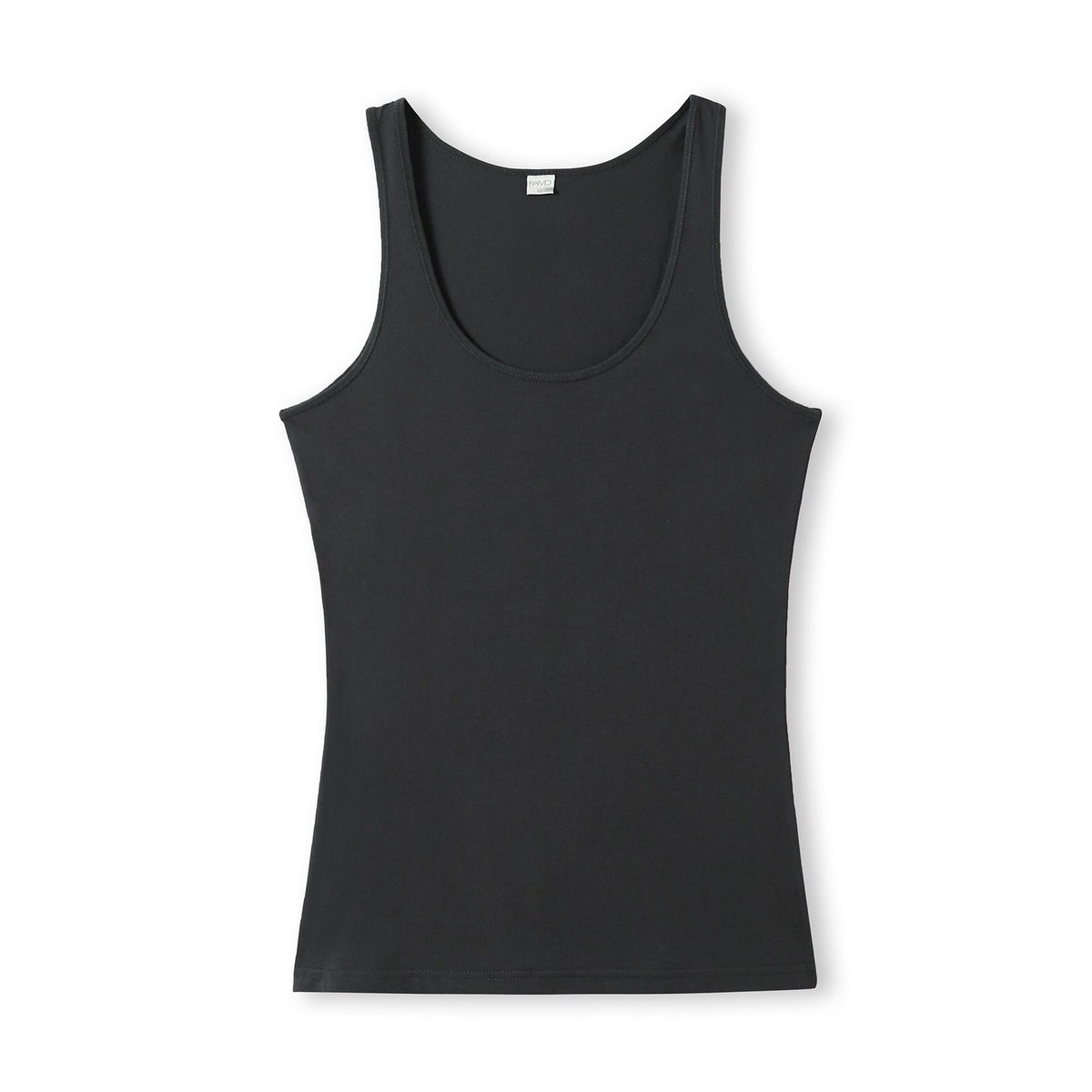 Womens American Style Singlet - New Charcoal - Front