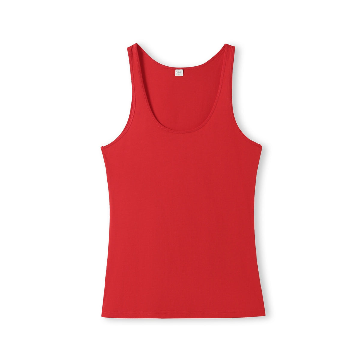 Womens American Style Singlet - Red - Front
