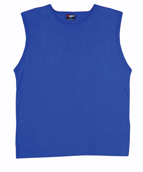 Men's Muscle T-shirt - Royal Blue - Front