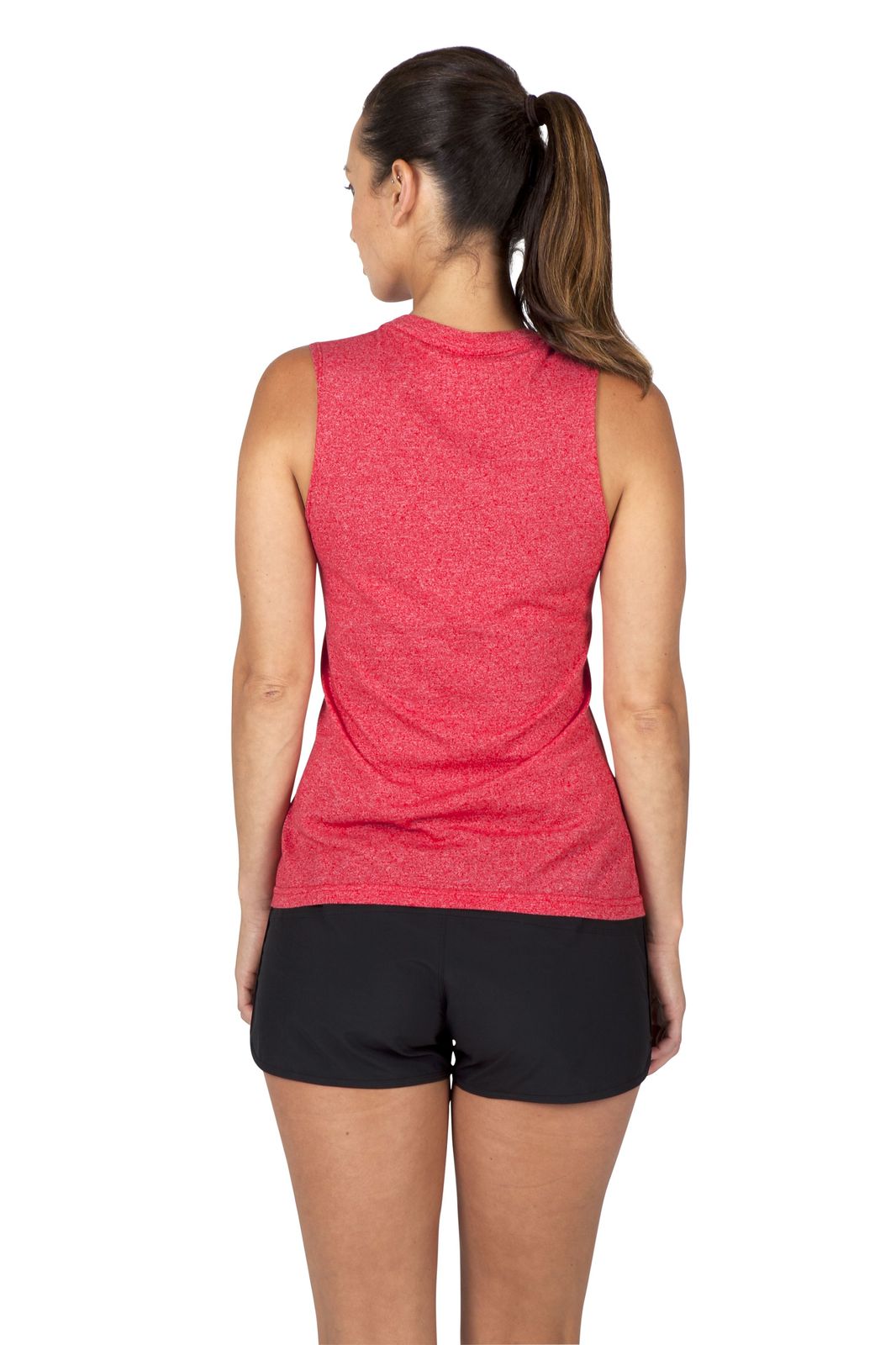 Womens Heather SLEEVELESS Tee - Greatness Range - view