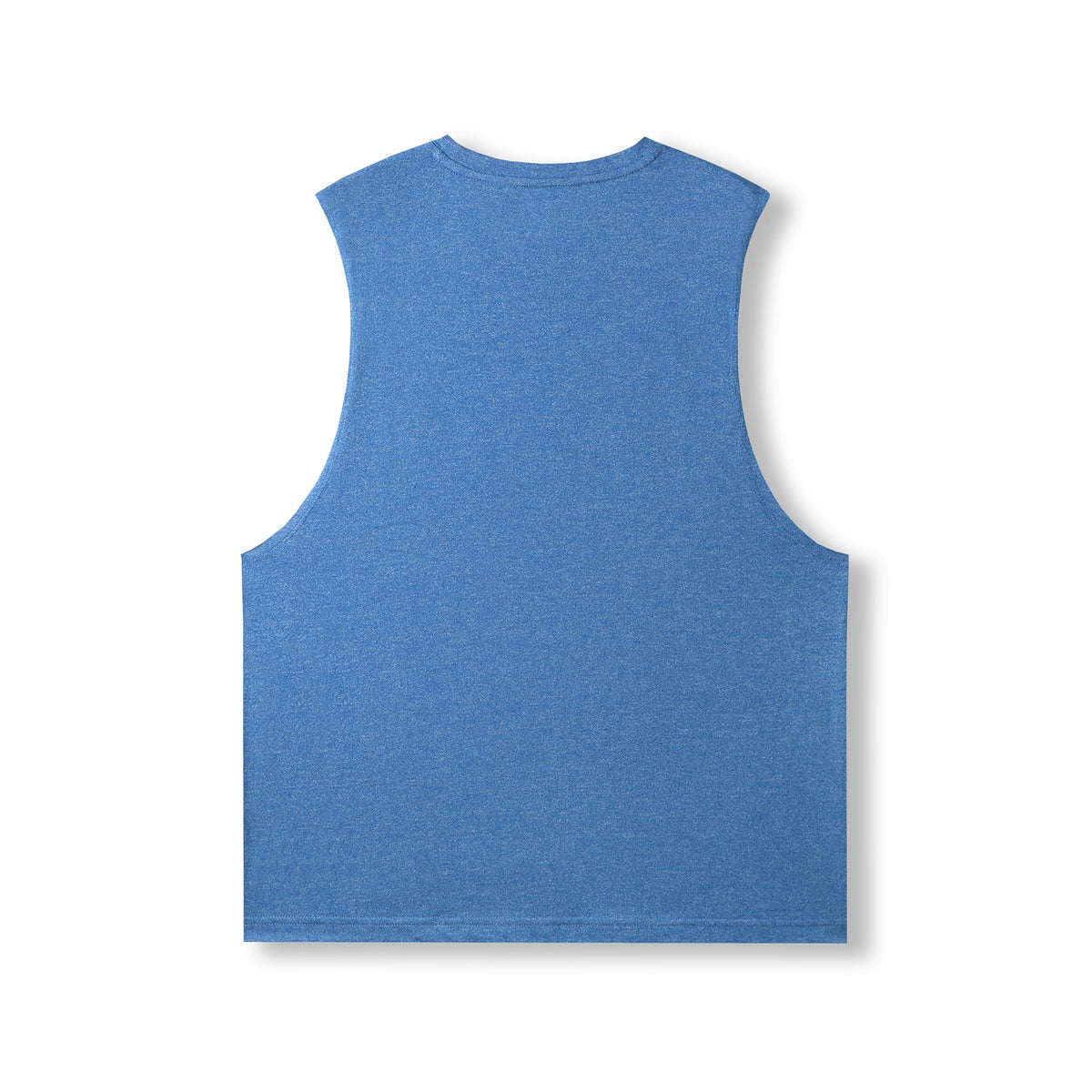 Mens Heather SLEEVELESS Tee - Greatness Range - Royal Heather - Back