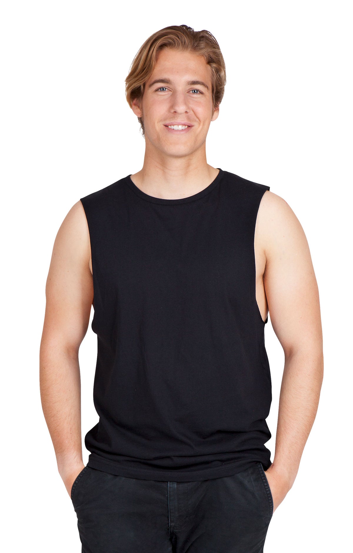 Men's / Unisex combed cotton tank - view
