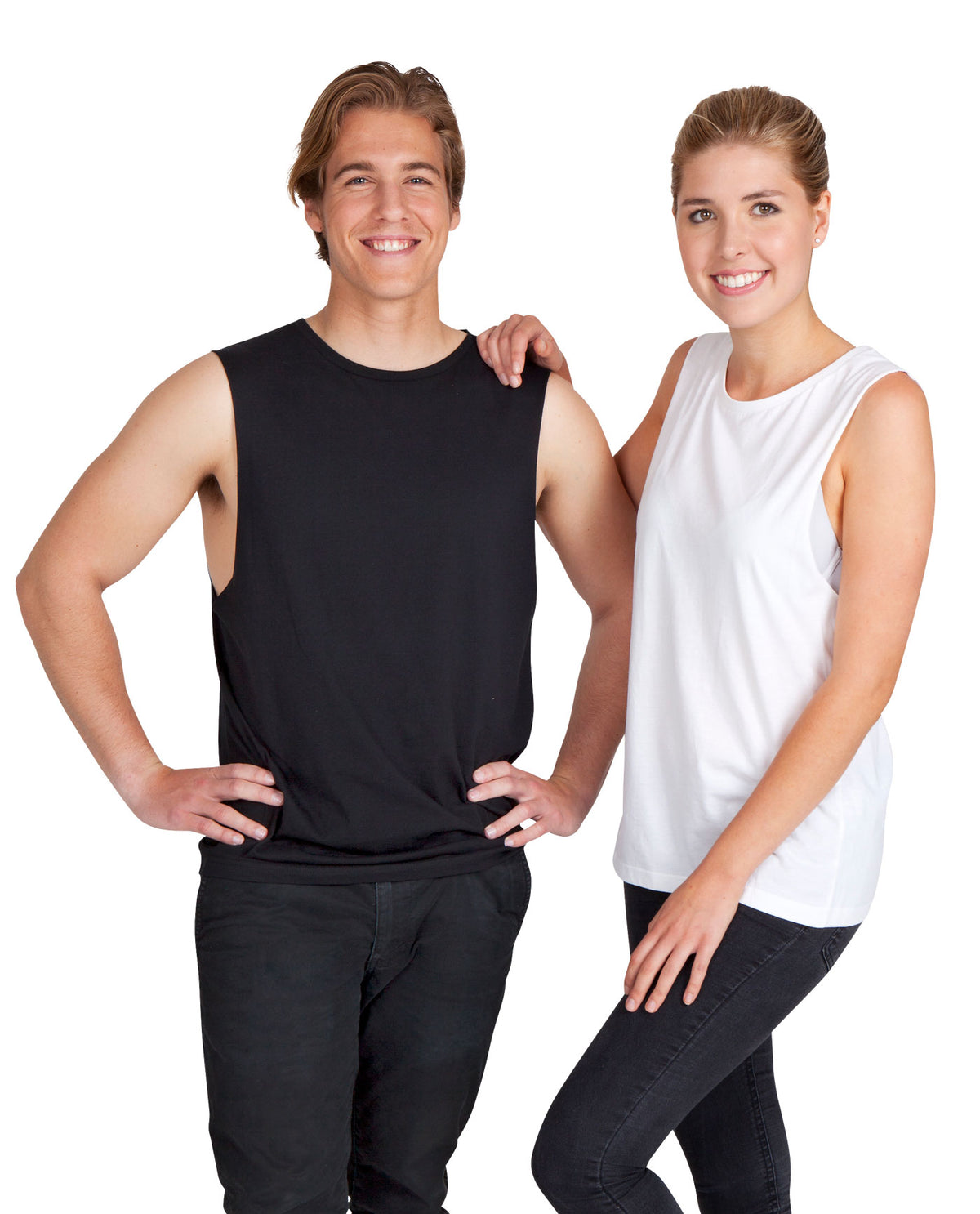 Men's / Unisex combed cotton tank - view