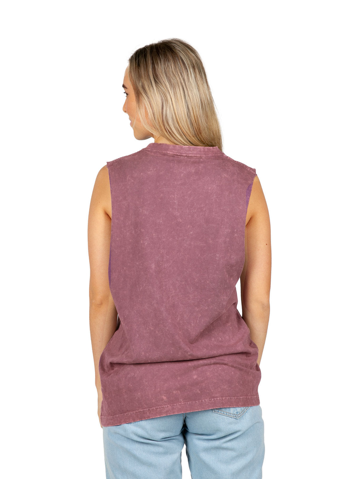Womens' Stone Washed Tank - view