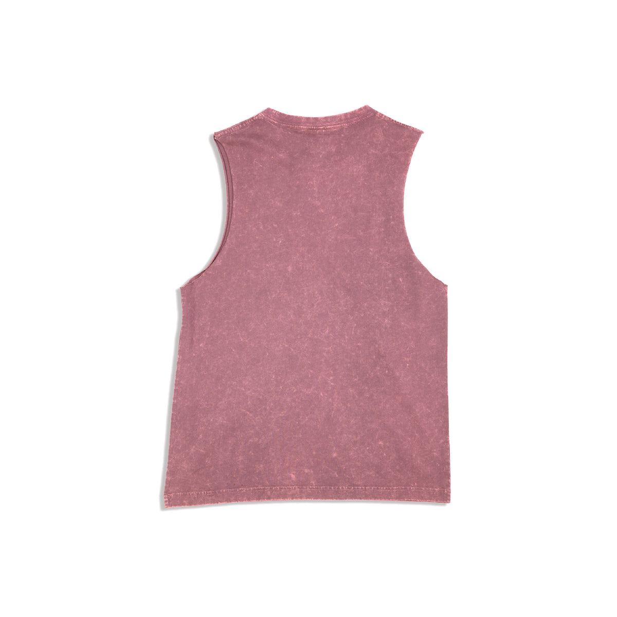 Womens' Stone Washed Tank - Mauve - Back