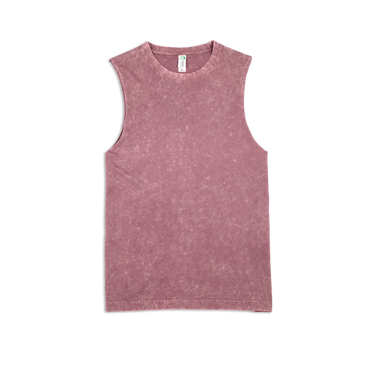 Womens' Stone Washed Tank - Mauve - Front