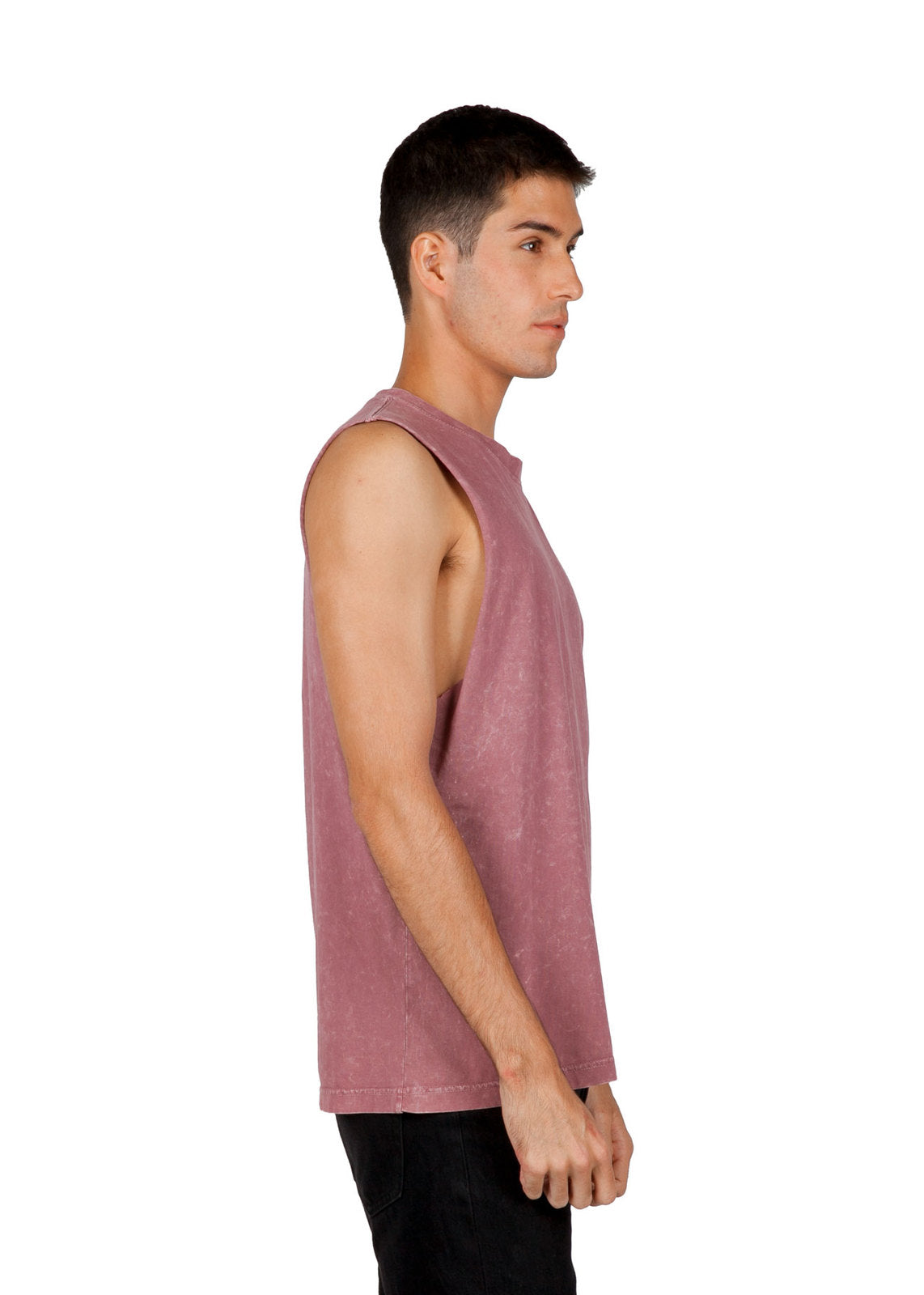 Men's Stone Wash Tanks - view