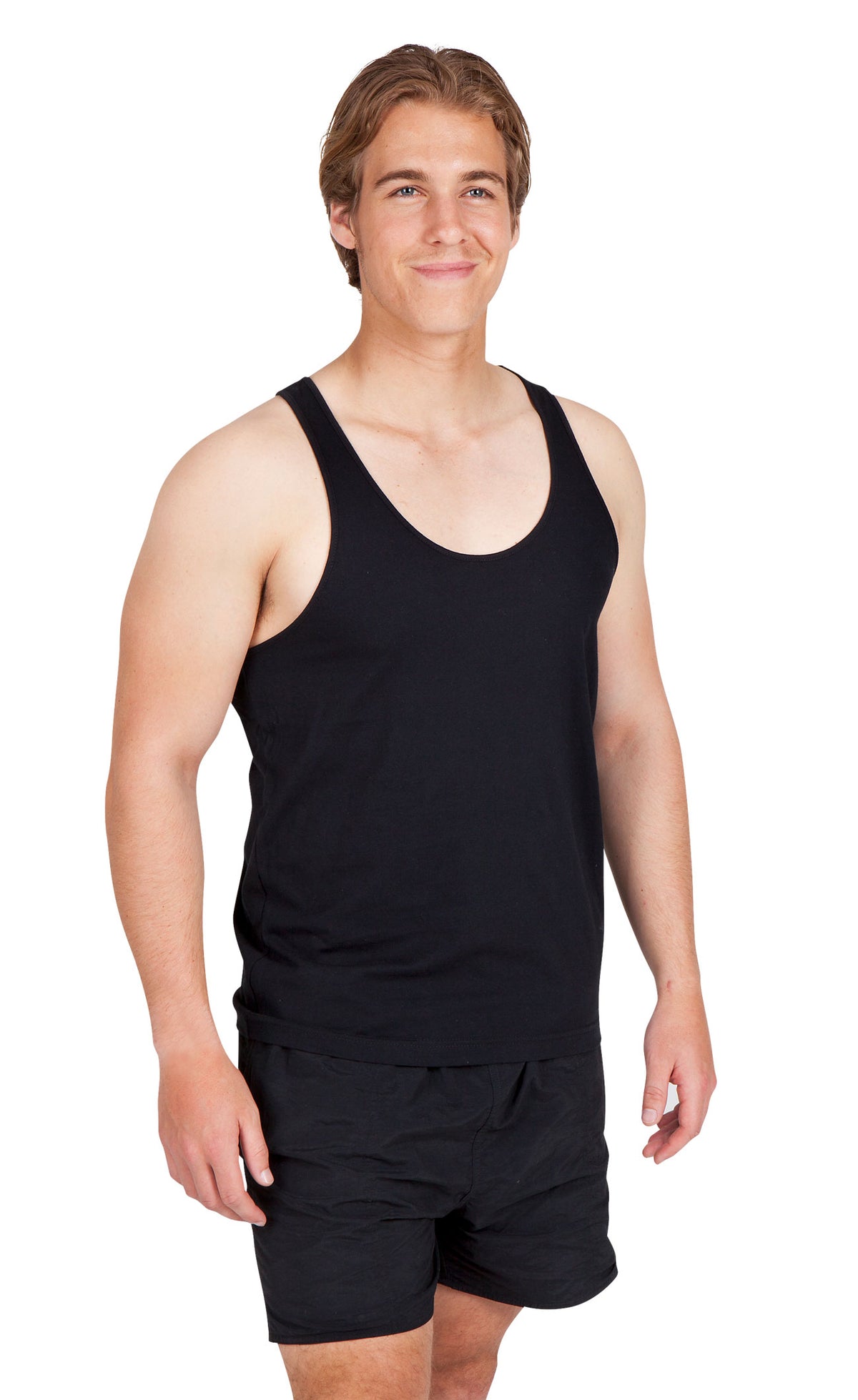 Men T-back Singlet - view
