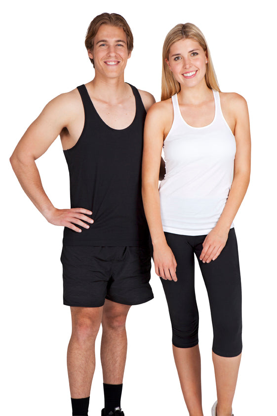 Womens Tback Singlet - view