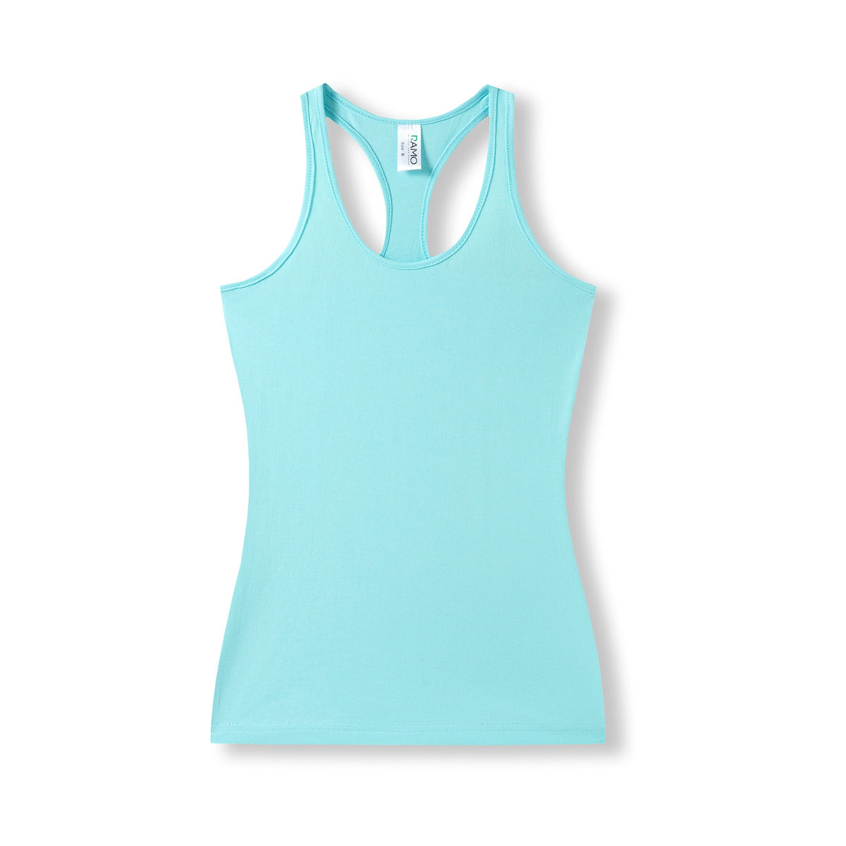 Kids Tback Singlet - Aqua - Front