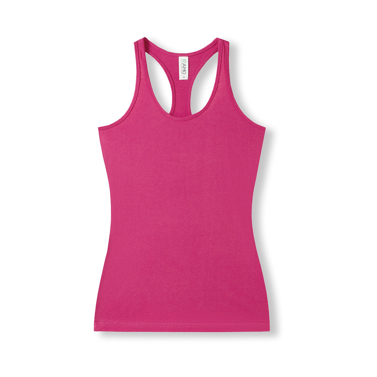 Kids Tback Singlet - Hot Pink - Front