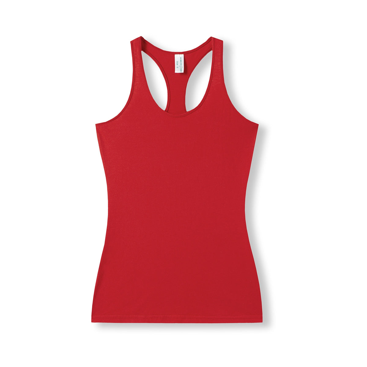 Kids Tback Singlet - Red - Front