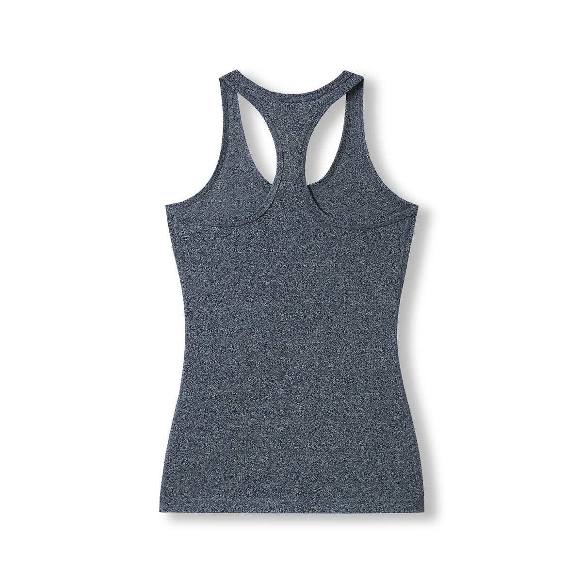 Womens Greatness Athletic T-back Singlet - Navy Heather - Back