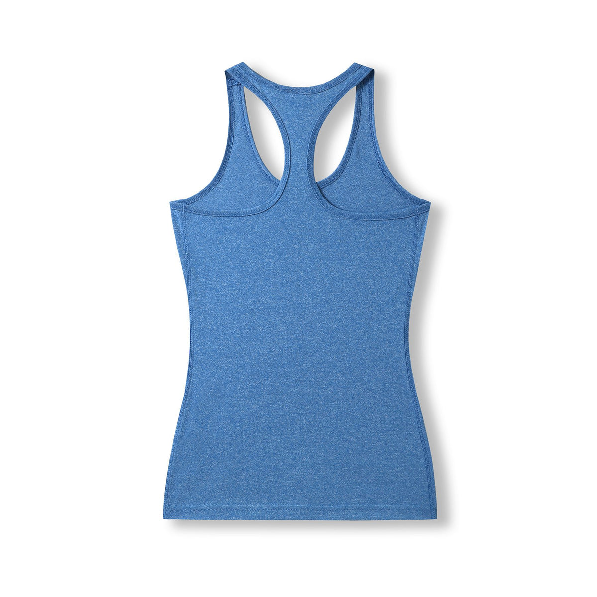 Womens Greatness Athletic T-back Singlet - Royal Heather - Back