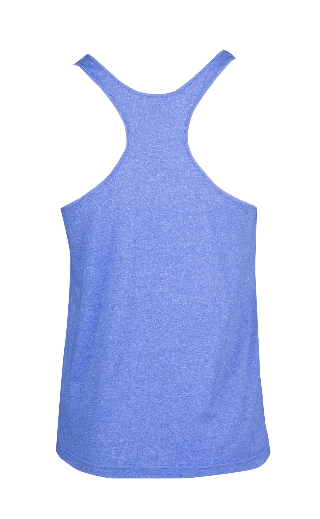 Mens Greatness Athletic T-back Singlet - Royal Heather - Back