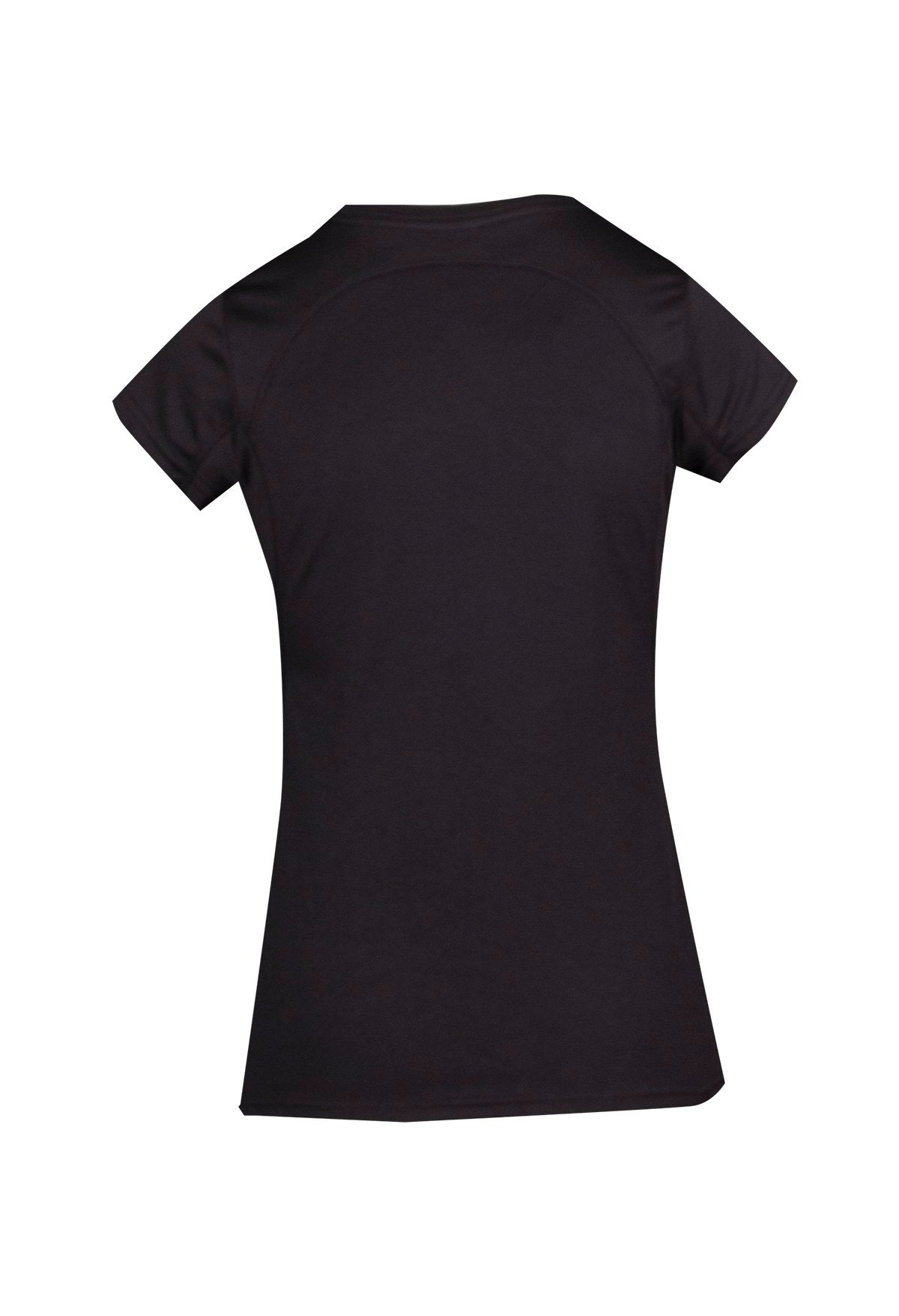 Women's Accelerator Cool-Dry T-shirt - Black/Black - Back