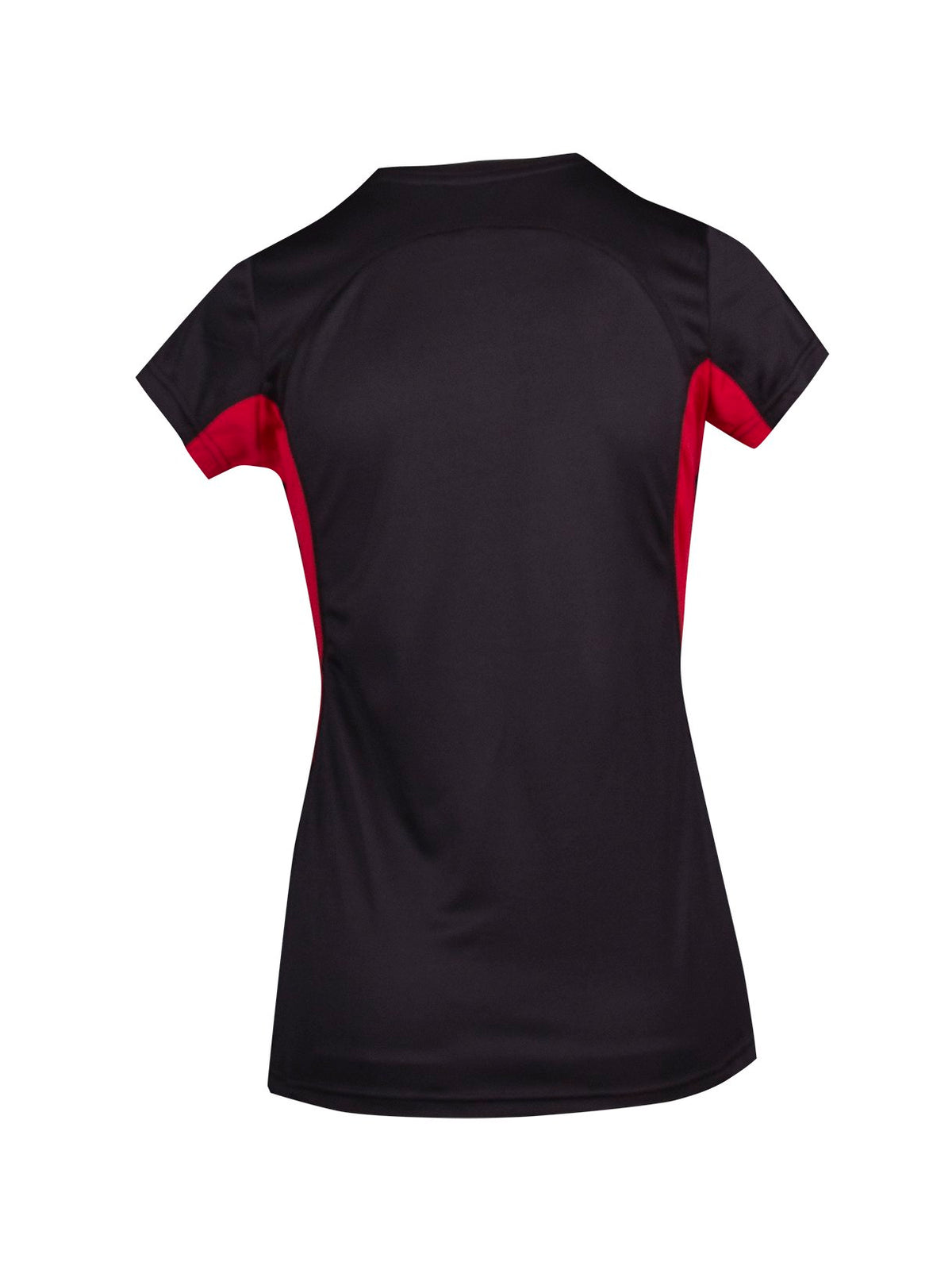 Women's Accelerator Cool-Dry T-shirt - Black/Red - Back