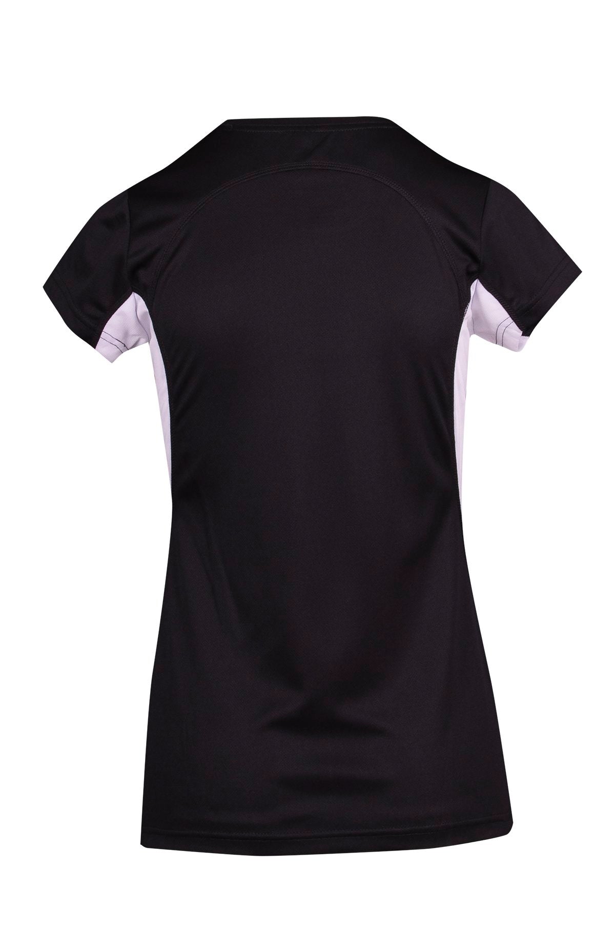 Women's Accelerator Cool-Dry T-shirt - Black/White - Back