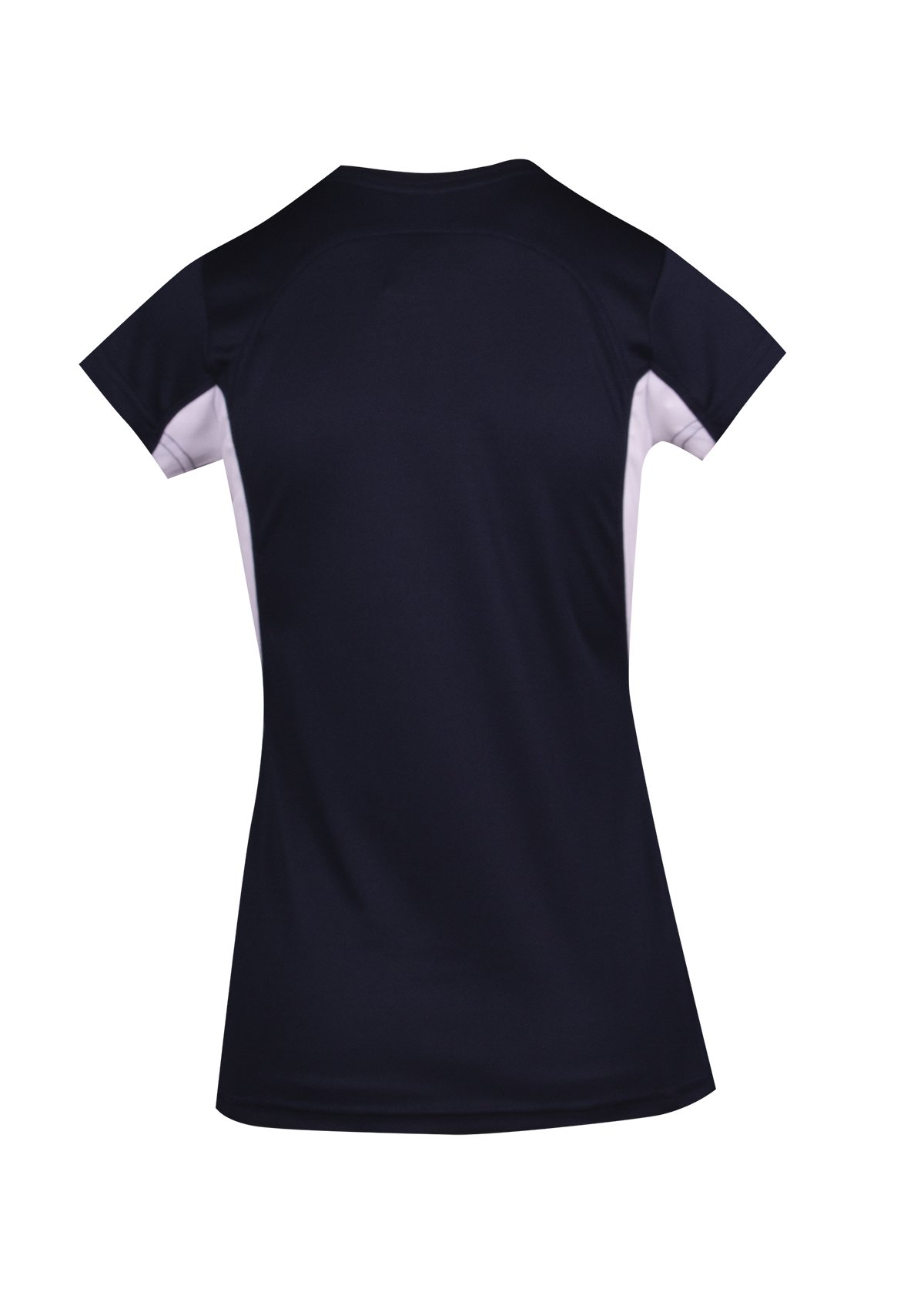 Women's Accelerator Cool-Dry T-shirt - Navy/White - Back