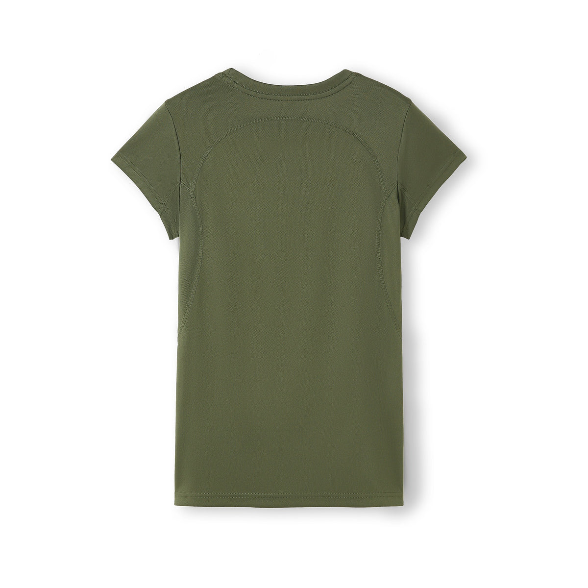 Women's Accelerator Cool-Dry T-shirt - Olive - Back