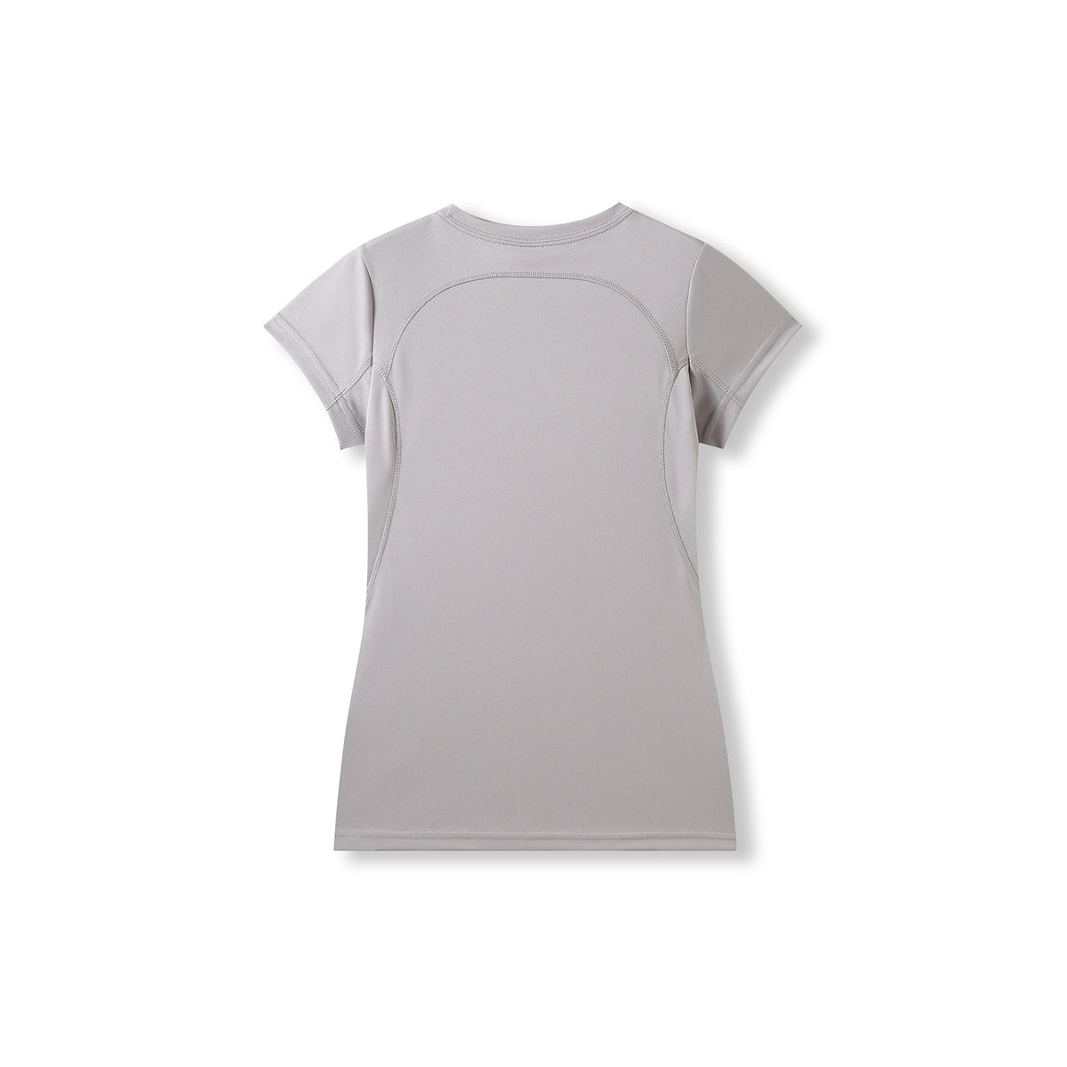 Women's Accelerator Cool-Dry T-shirt - Stone Grey - Back
