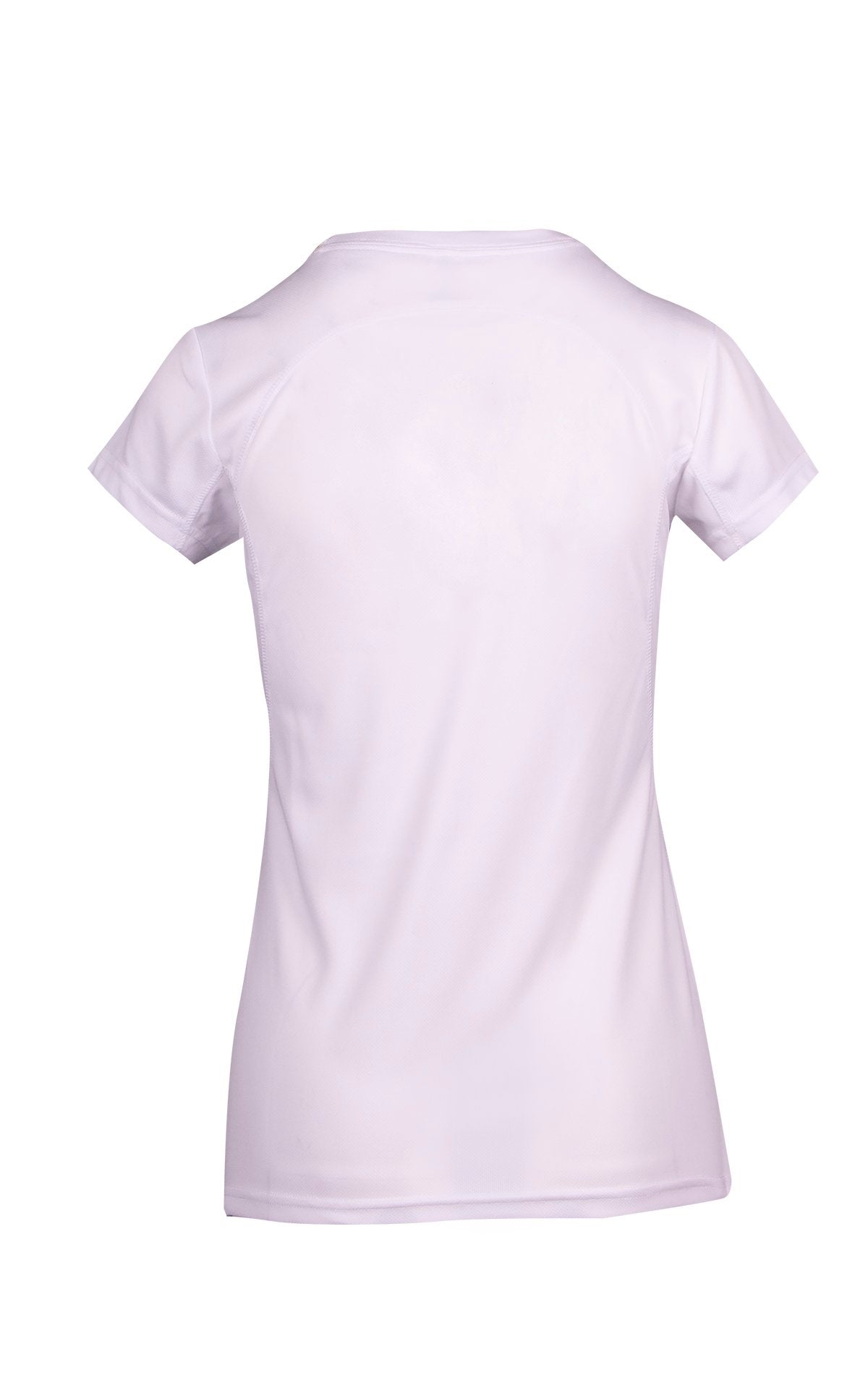 Women's Accelerator Cool-Dry T-shirt - White/White - Back