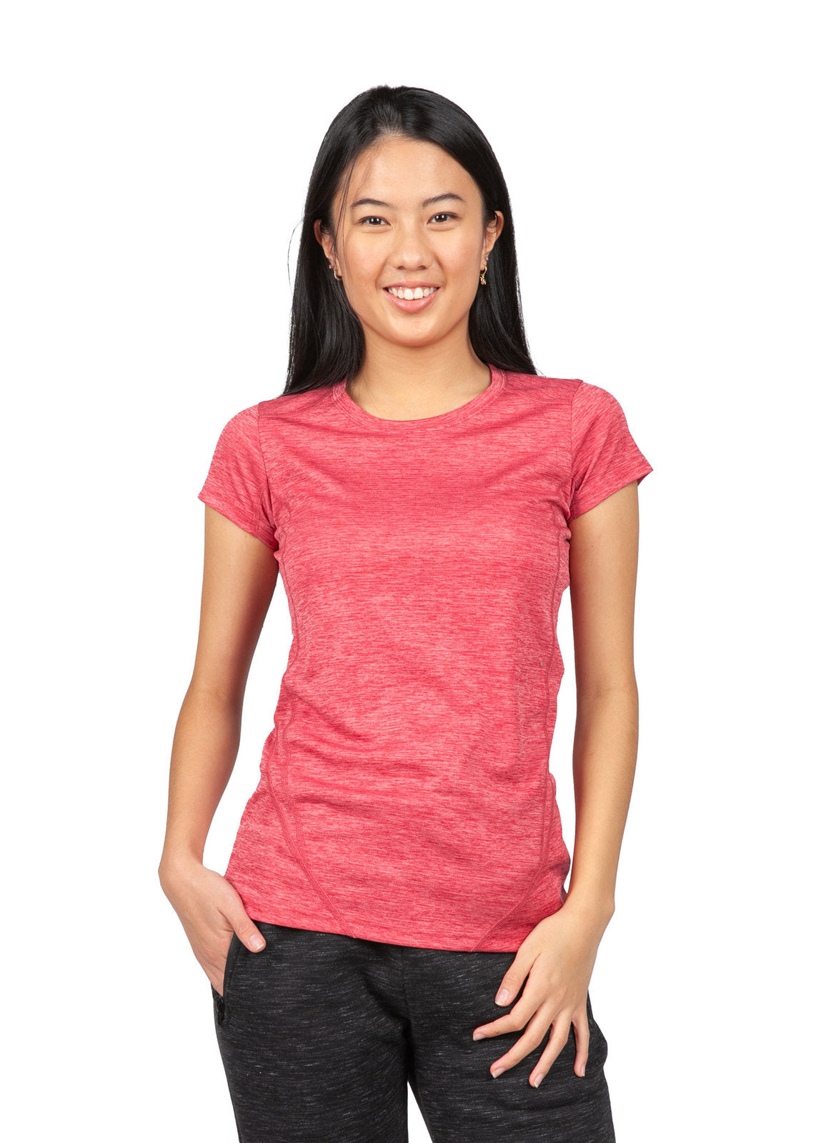 Women's Challenger 100% polyester T-shirt - view