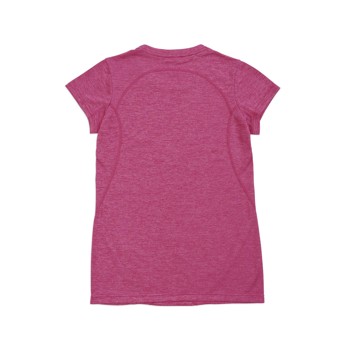 Women's Challenger 100% polyester T-shirt - Hot Pink Marl - Back