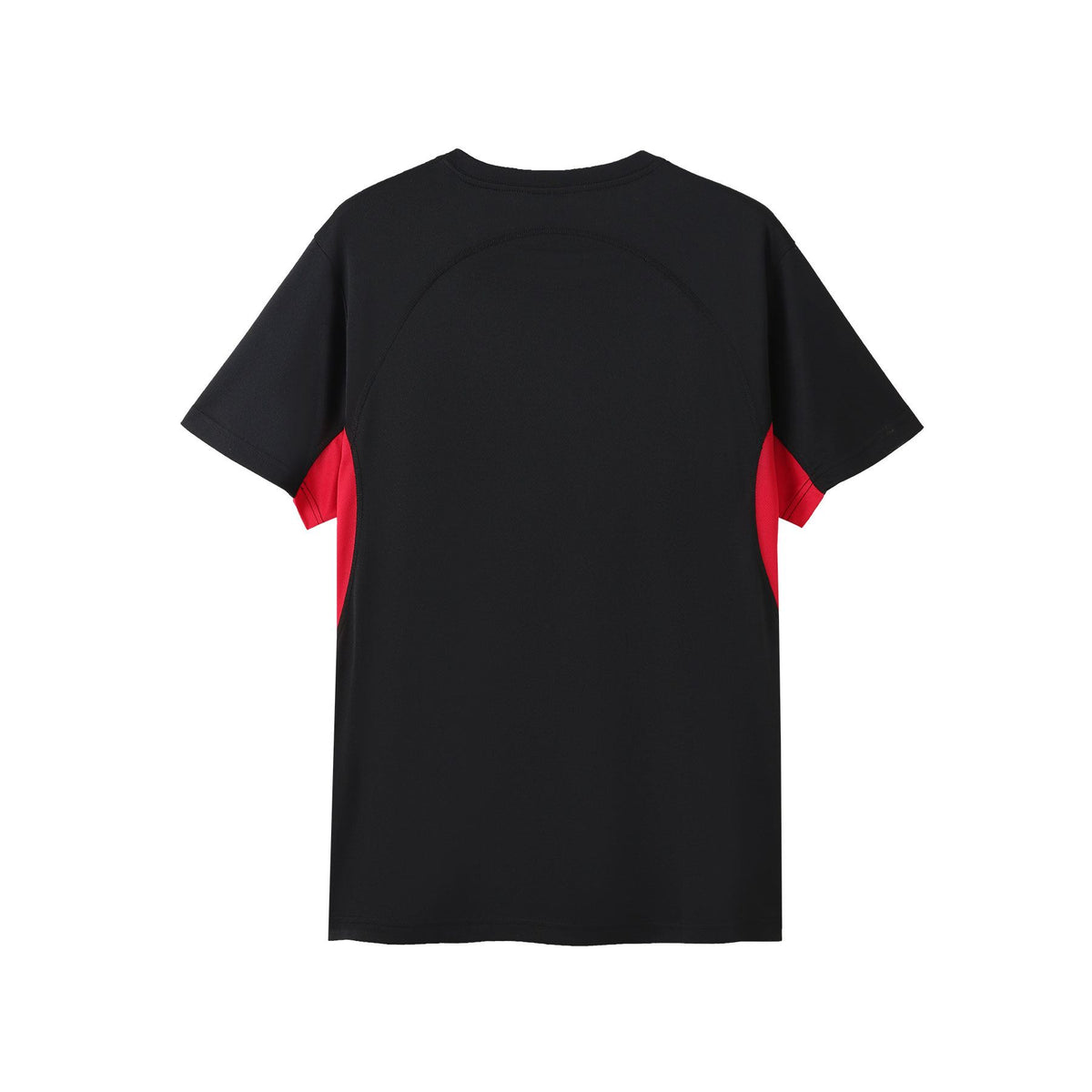 Mens Accelerator Cool Dry T-shirt - Black/Red - Back