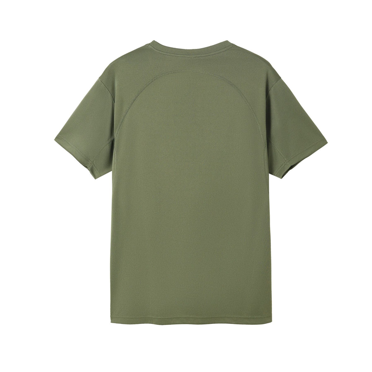 Mens Accelerator Cool Dry T-shirt - Olive - Back