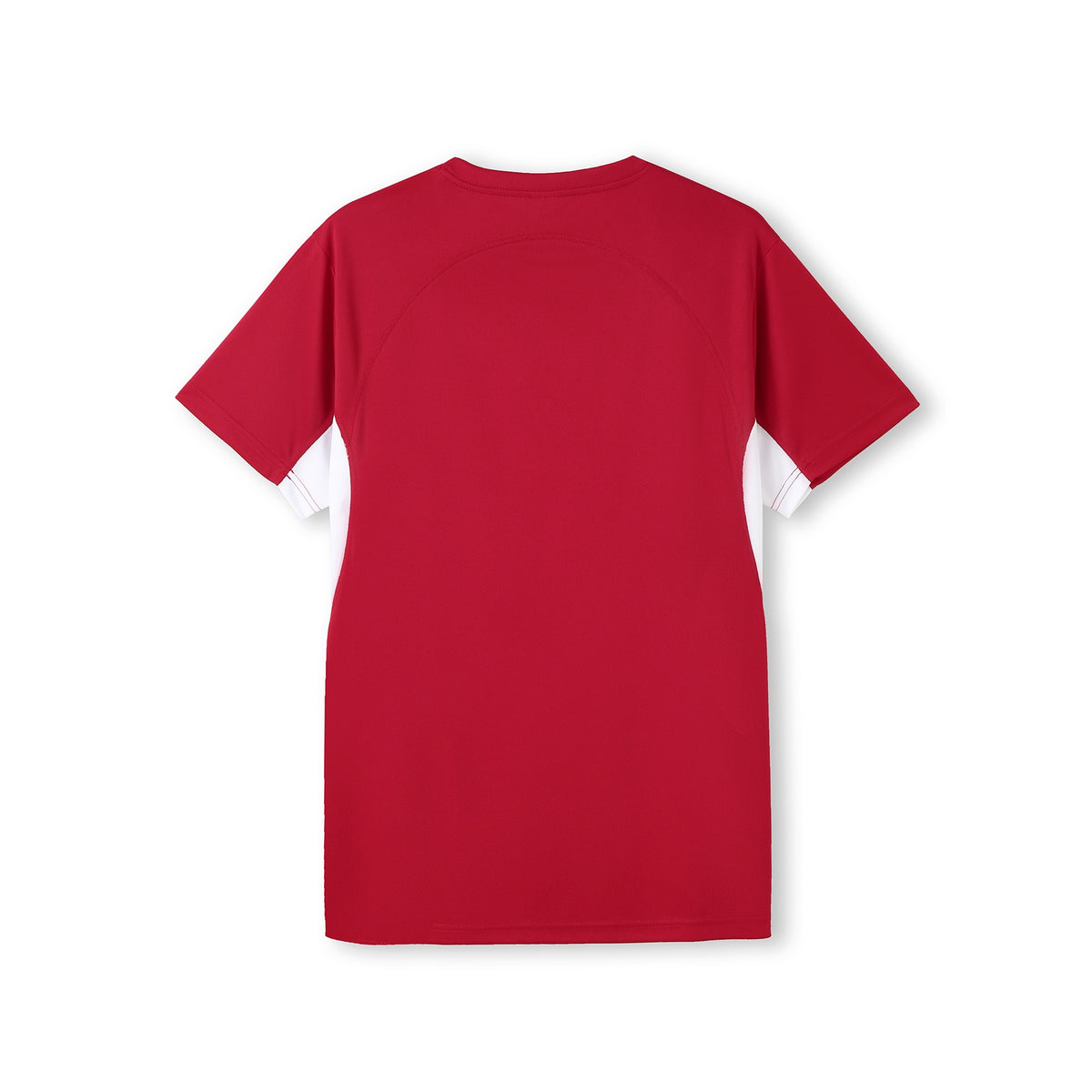 Mens Accelerator Cool Dry T-shirt - Red/White - Back