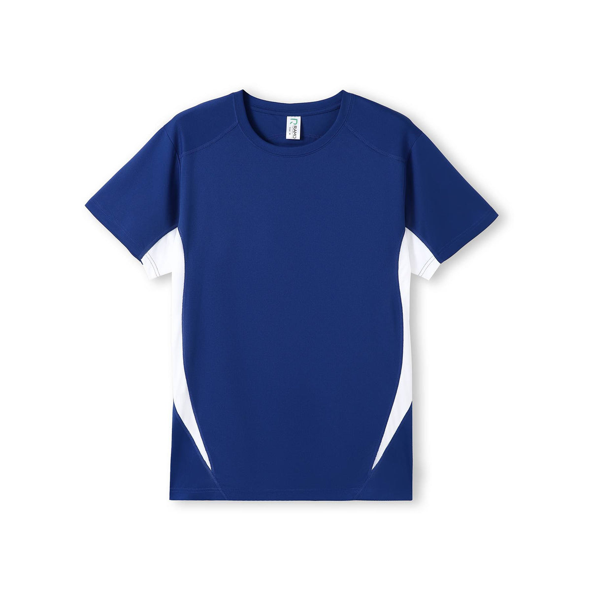 Mens Accelerator Cool Dry T-shirt - Royal/White - Front