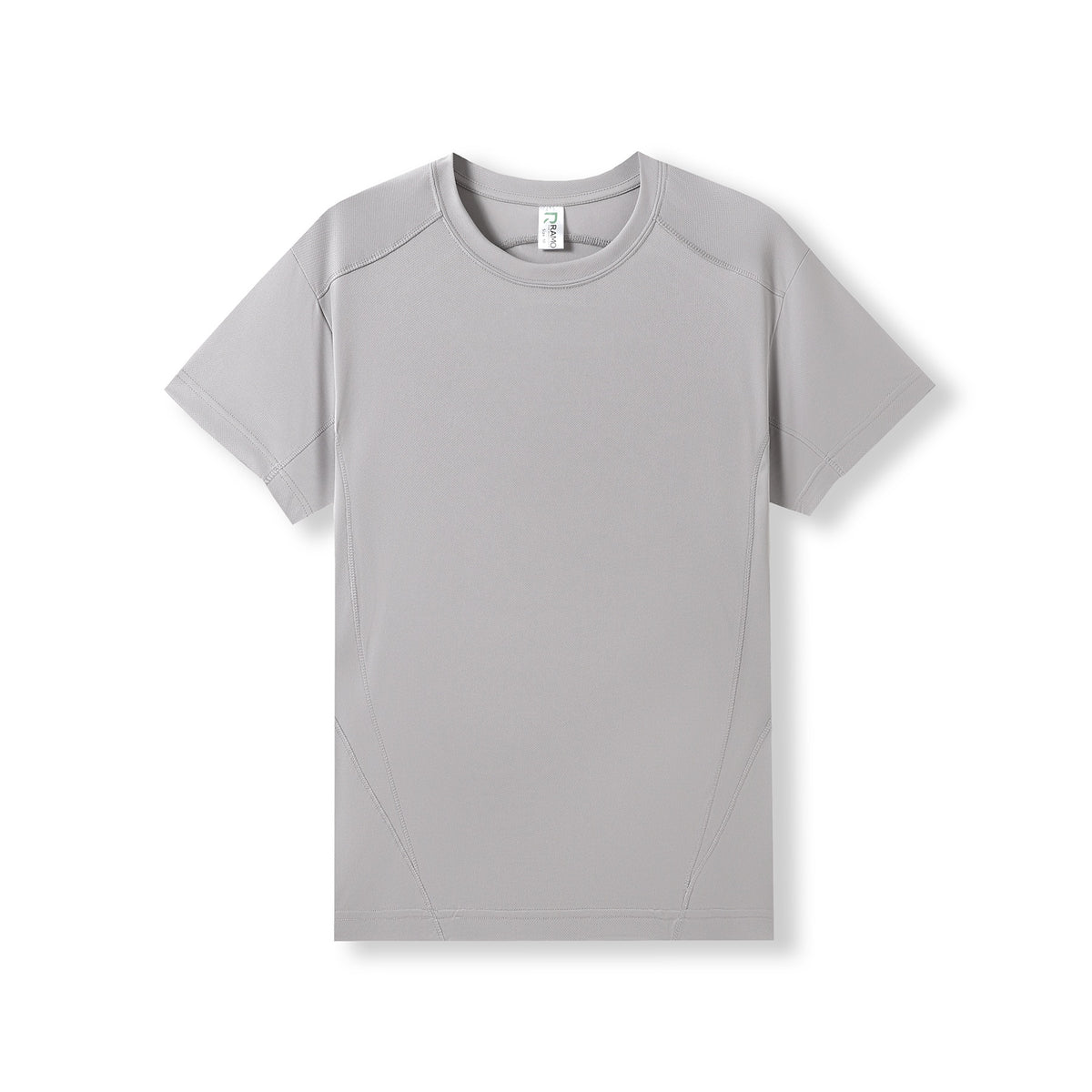 Mens Accelerator Cool Dry T-shirt - Stone Grey - Front