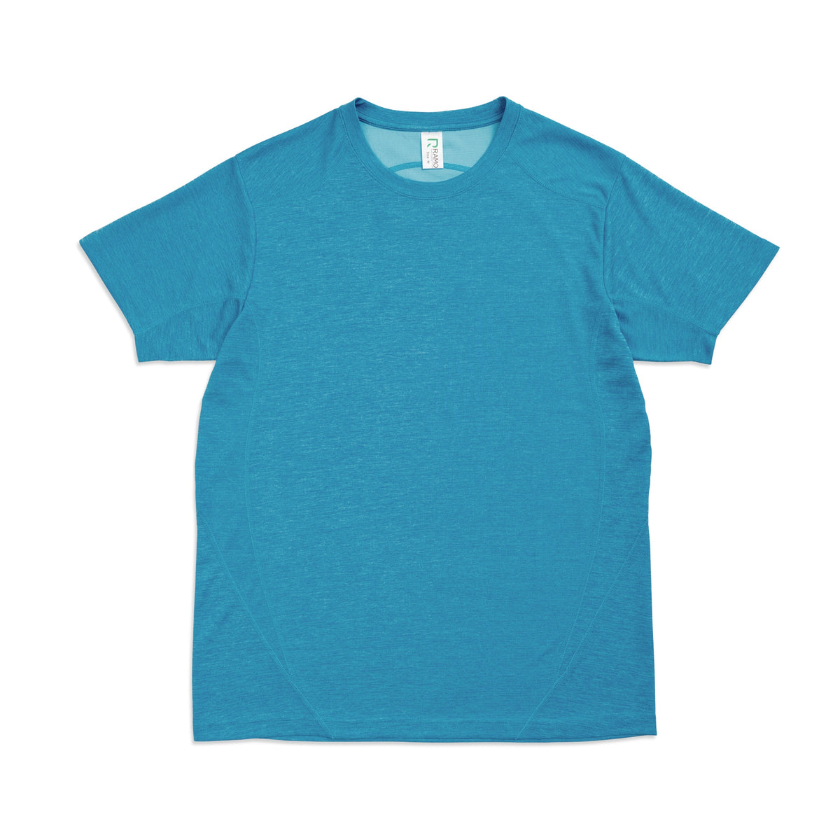 Men's / Unisex Challenger 100% polyester T-shirt - Azure Marl - Front