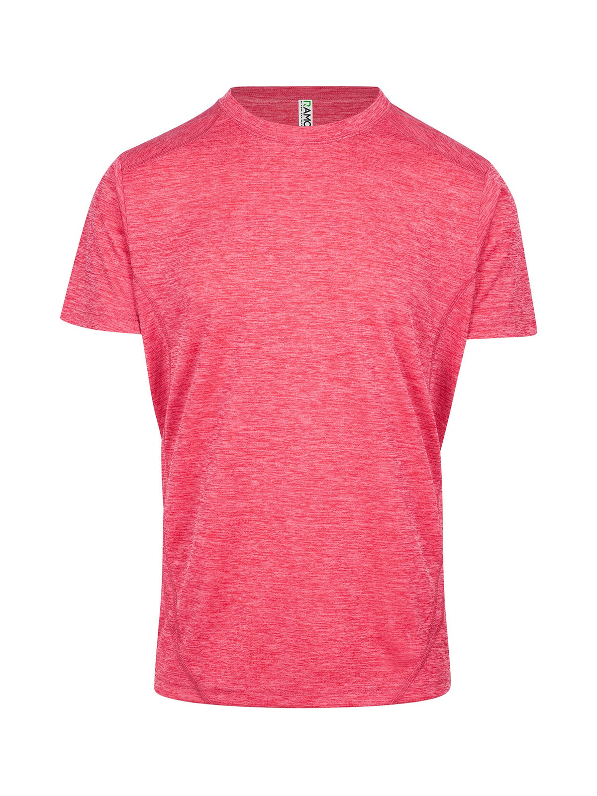 Men's / Unisex Challenger 100% polyester T-shirt - Red Marl - Front