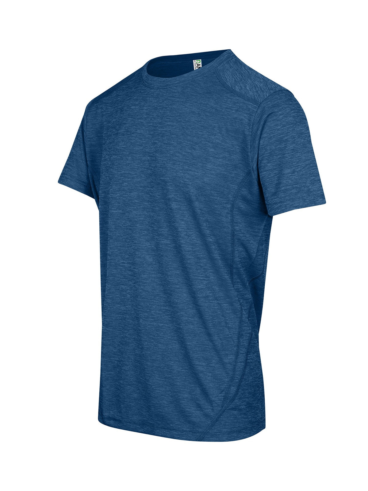 Men's / Unisex Challenger 100% polyester T-shirt - Teal Marl - Side