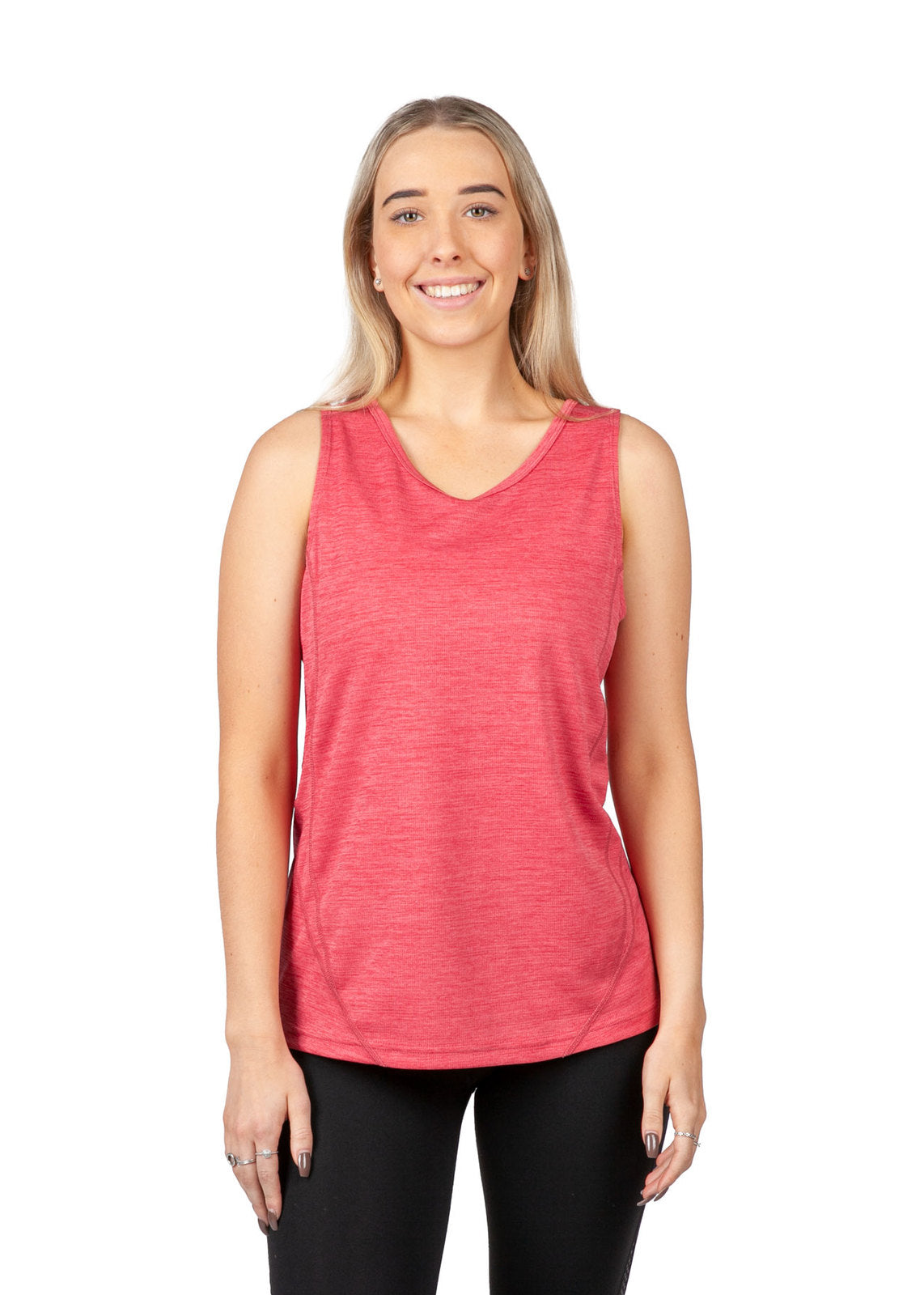 Womens' Challenger 100% polyester singlet - view