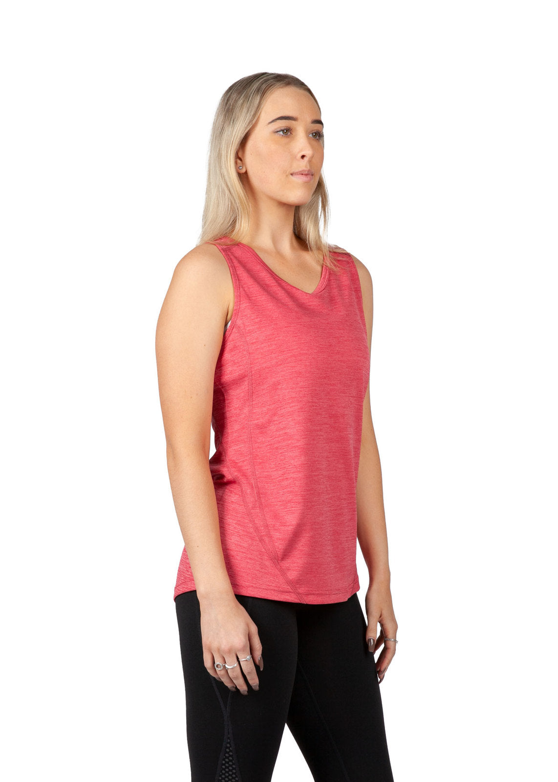 Womens' Challenger 100% polyester singlet - view