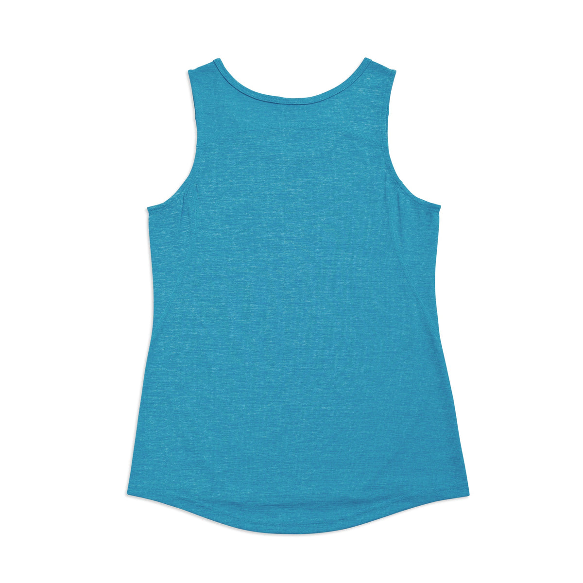 Womens' Challenger 100% polyester singlet - Azure Marl - Back