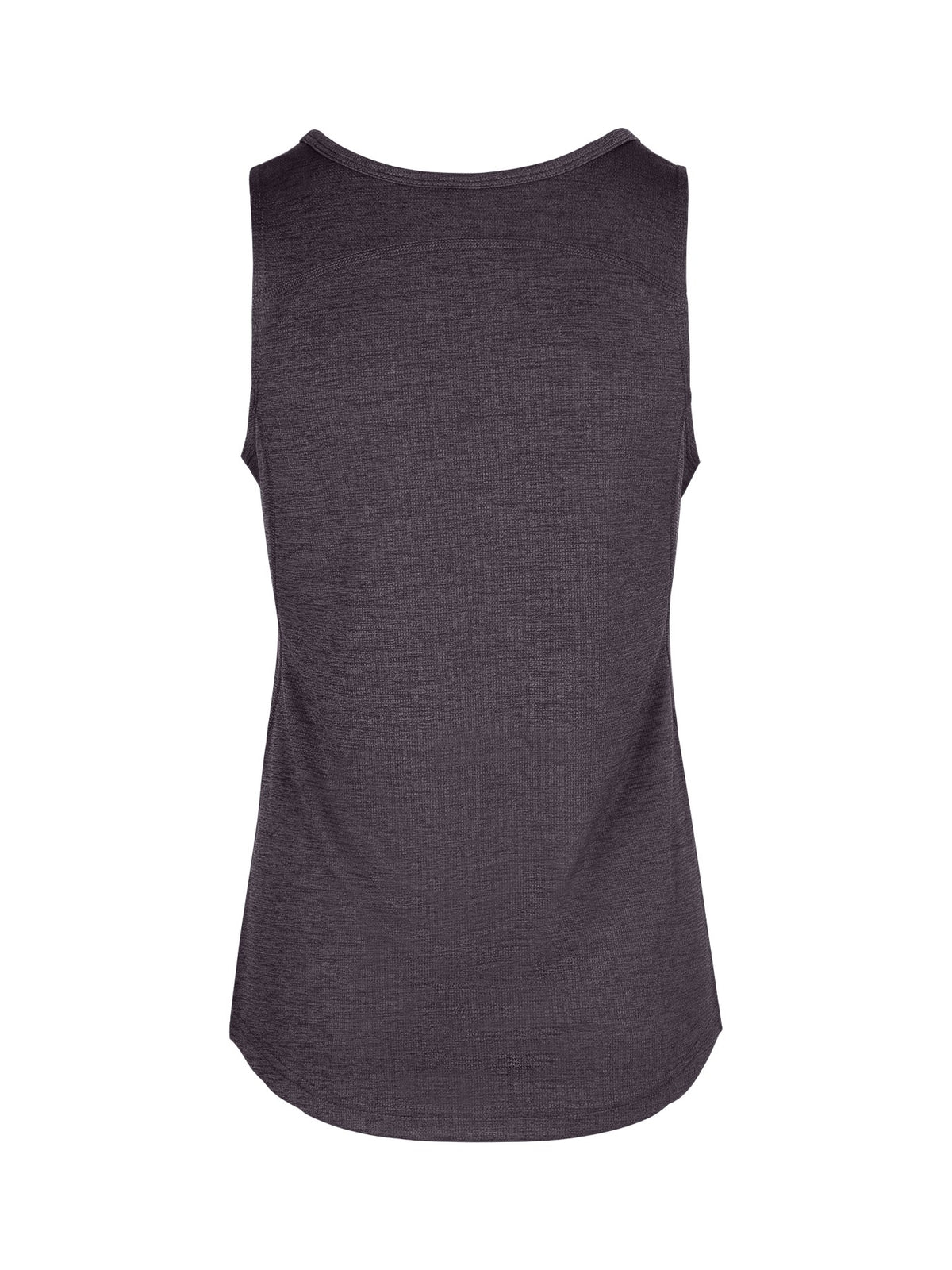 Womens' Challenger 100% polyester singlet - Dark Marl - Back