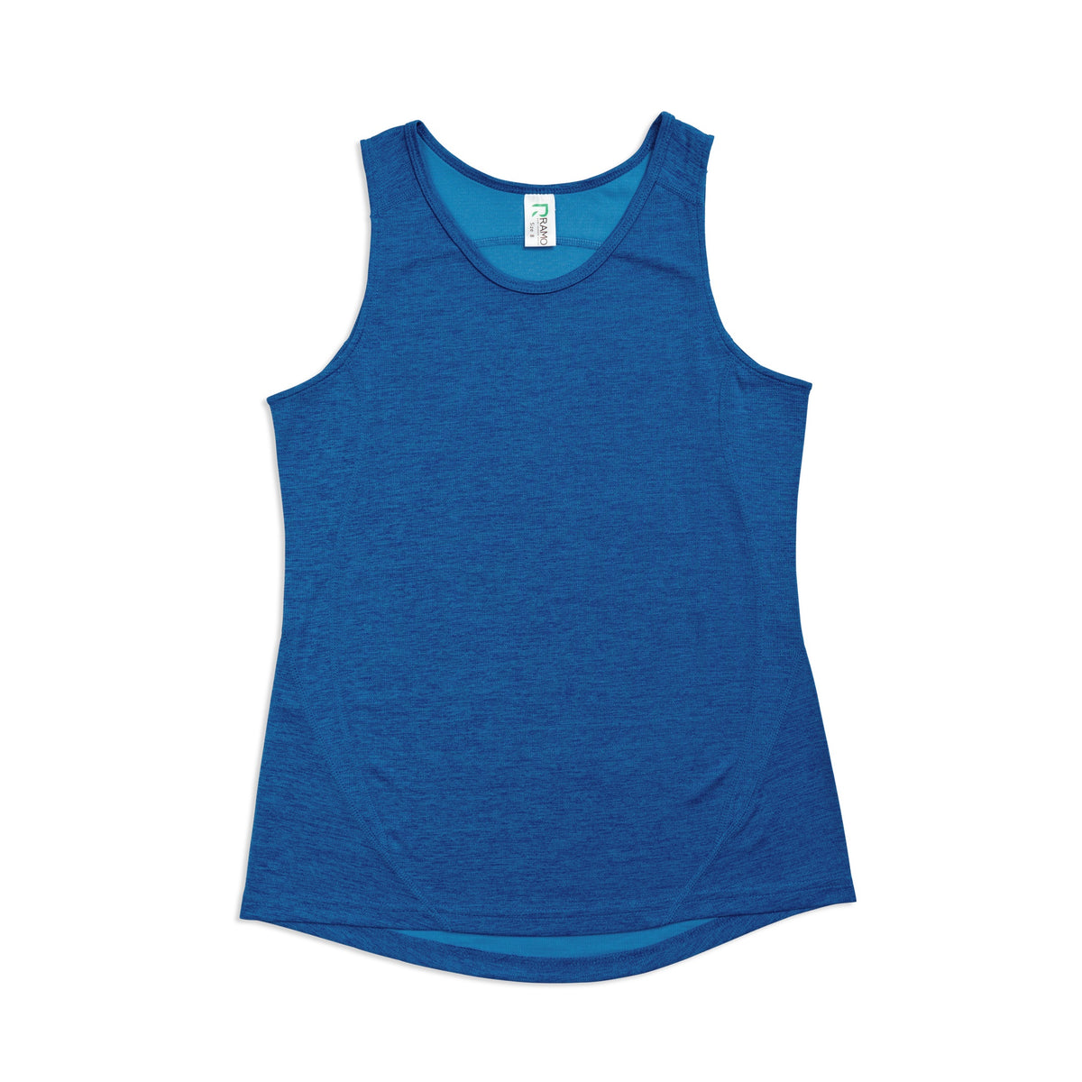 Womens' Challenger 100% polyester singlet - Royal Marl - Front