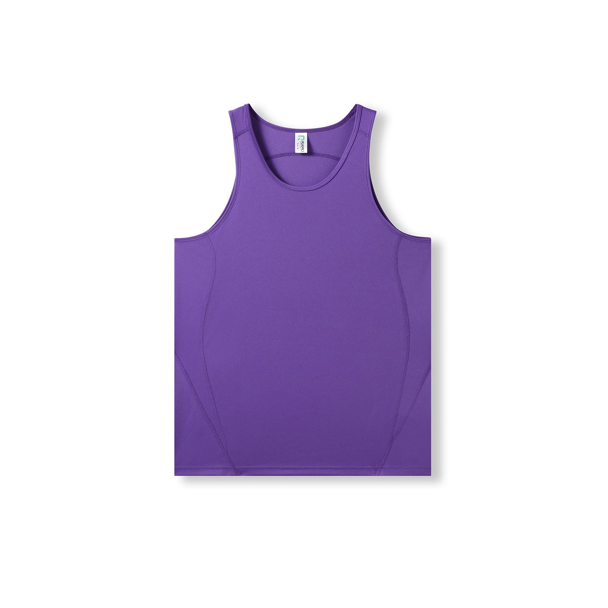 Mens Accelerator Cool Dry Singlet - Grape - Front