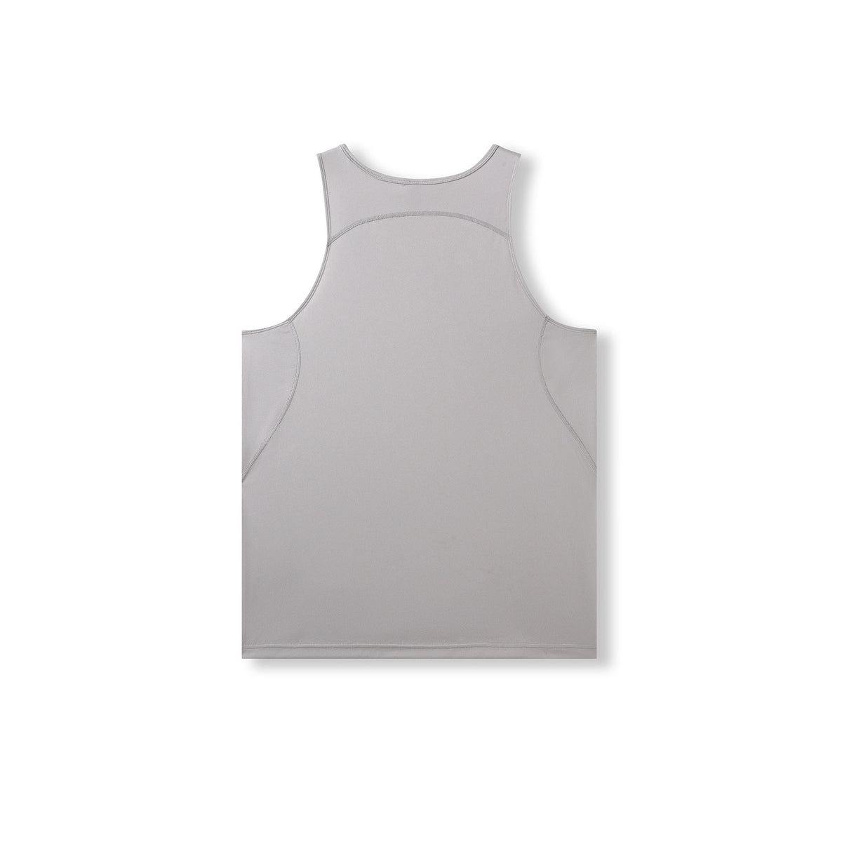 Mens Accelerator Cool Dry Singlet - Stone Grey - Back