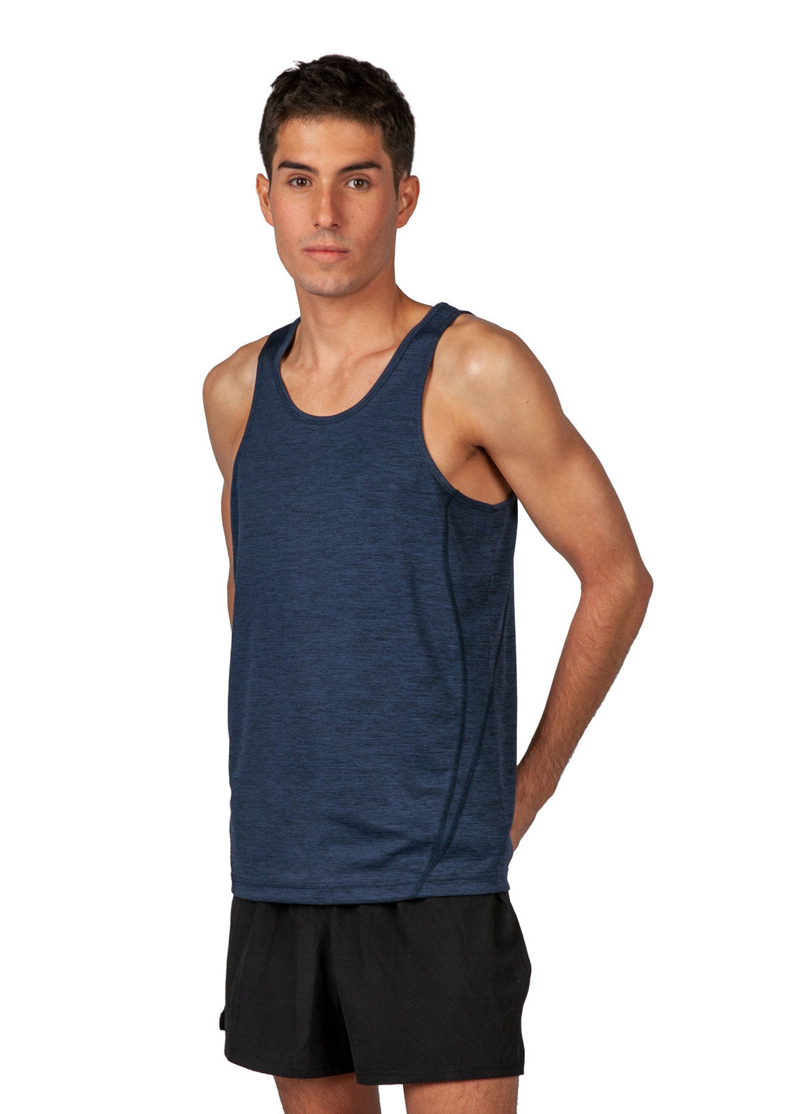 Men's Challenger 100% polyester Singlet - view