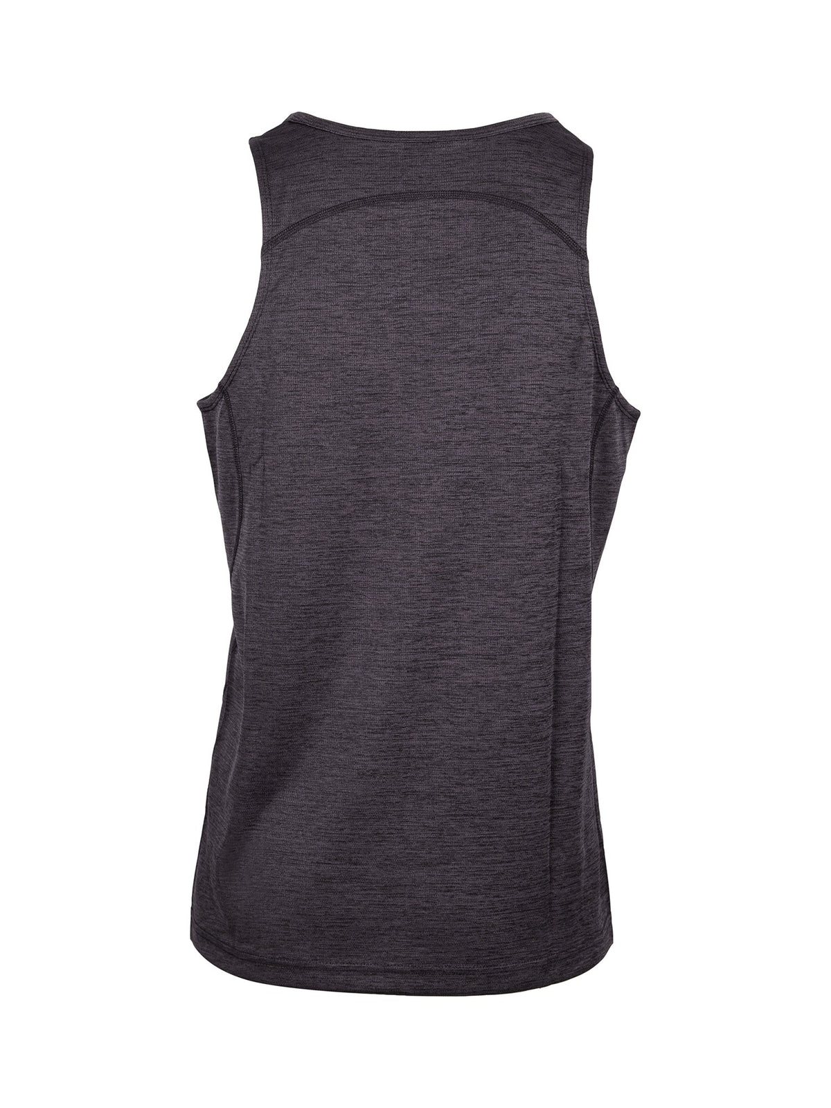 Men's Challenger 100% polyester Singlet - Dark Marl - Back