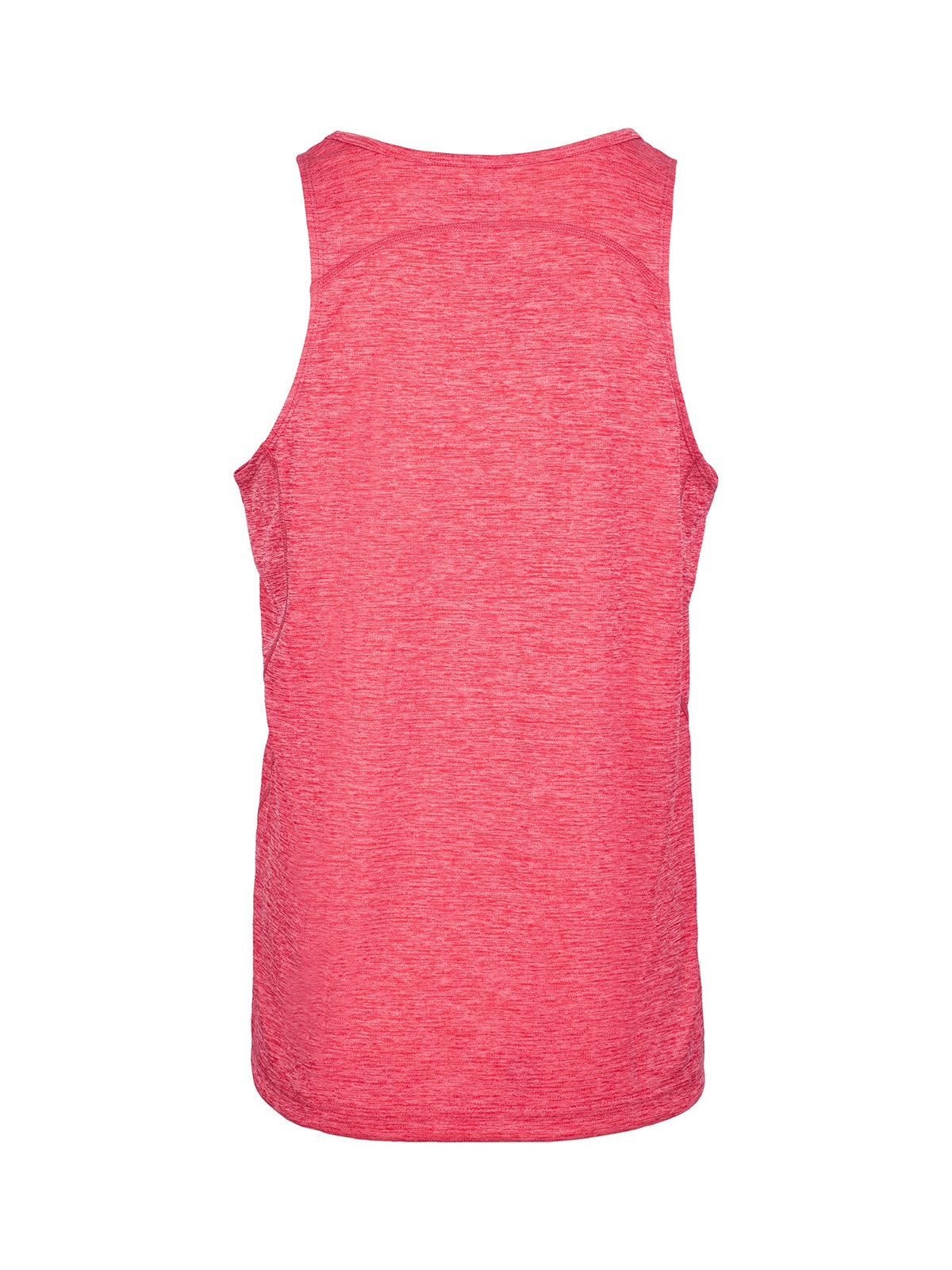 Men's Challenger 100% polyester Singlet - Red Marl - Back