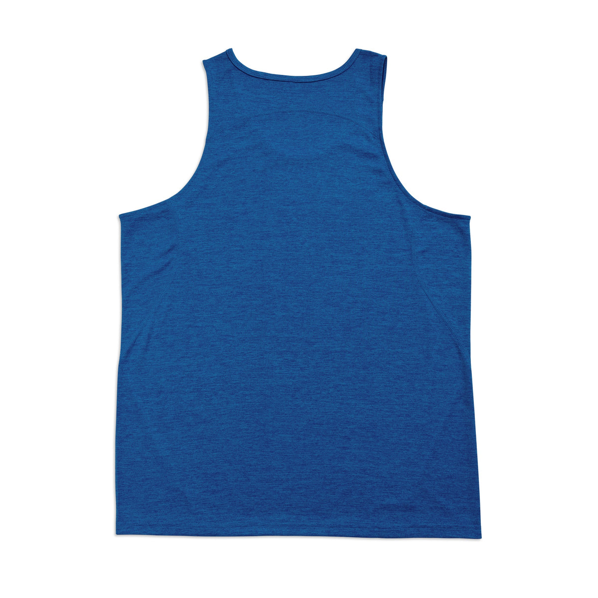 Men's Challenger 100% polyester Singlet - Royal Marl - Back